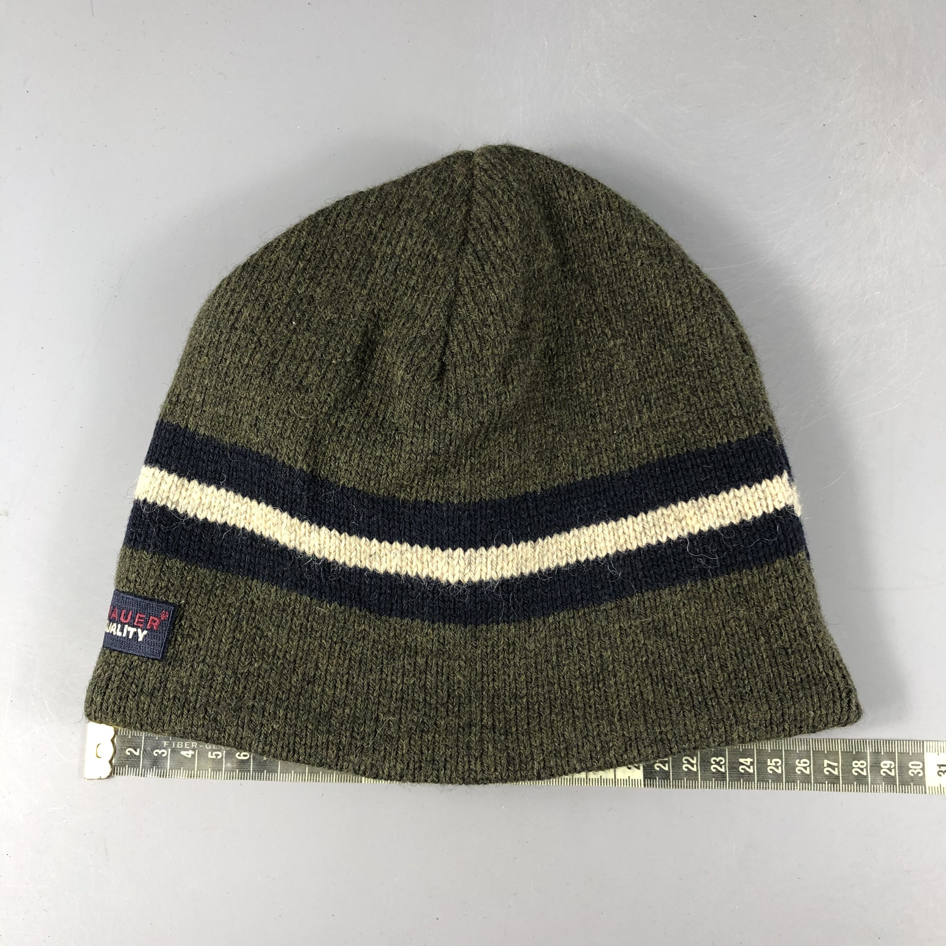 Eddie Bauer × Vintage Eddie Bauer Stripe Beanie Snow Hat Snow Cap -D1077 Size ONE SIZE - 4 Thumbnail