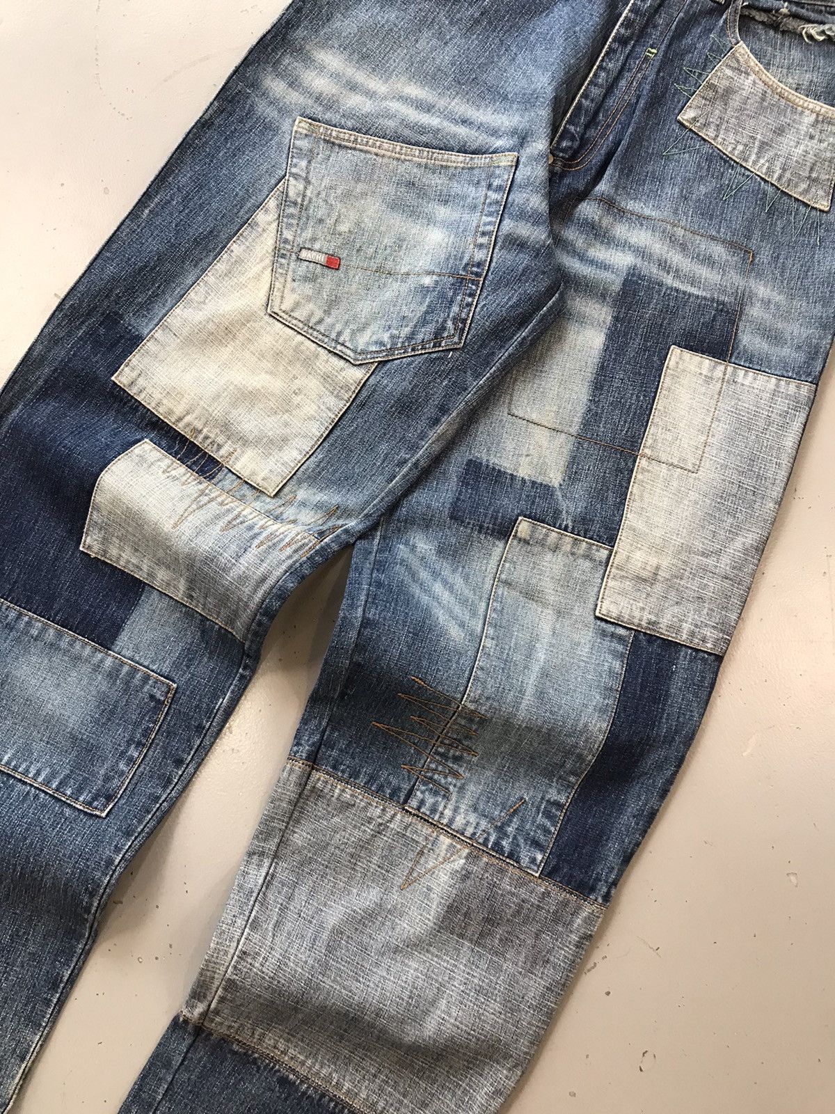 JNCO × Southpole × Vintage Vintage bix bix bix rework straight denim Size US 32 / EU 48 - 4 Thumbnail