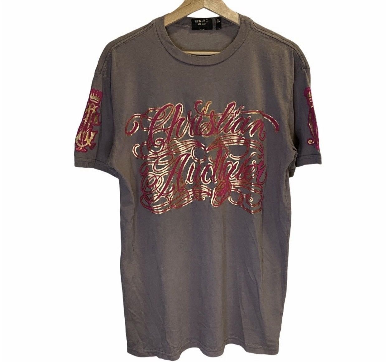 Christian Audigier × Ed Hardy × Los Angeles Apparel Christian Audigier Los Angeles Men’s T-Shirt Size L Size US L / EU 52-54 / 3 - 1 Thumbnail