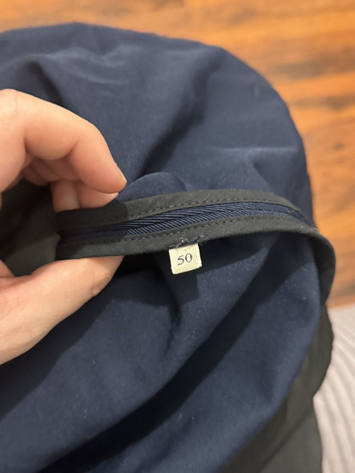 Acne Studios Acne Studios Cropped Boxy Jacket Like Active Workwear Navy M Size US M / EU 48-50 / 2 - 8 Thumbnail