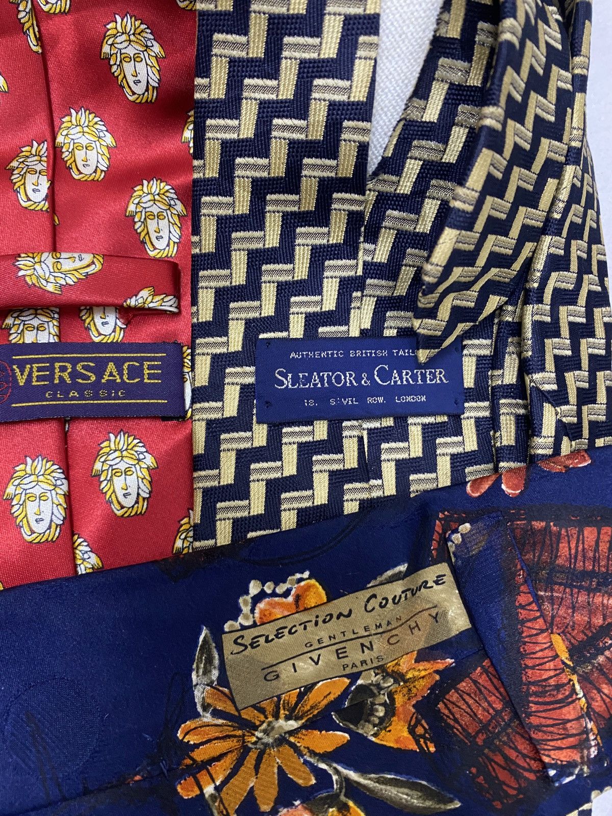 Designer × Vintage Combo 6 Branded Neck Tie Size ONE SIZE - 5 Thumbnail