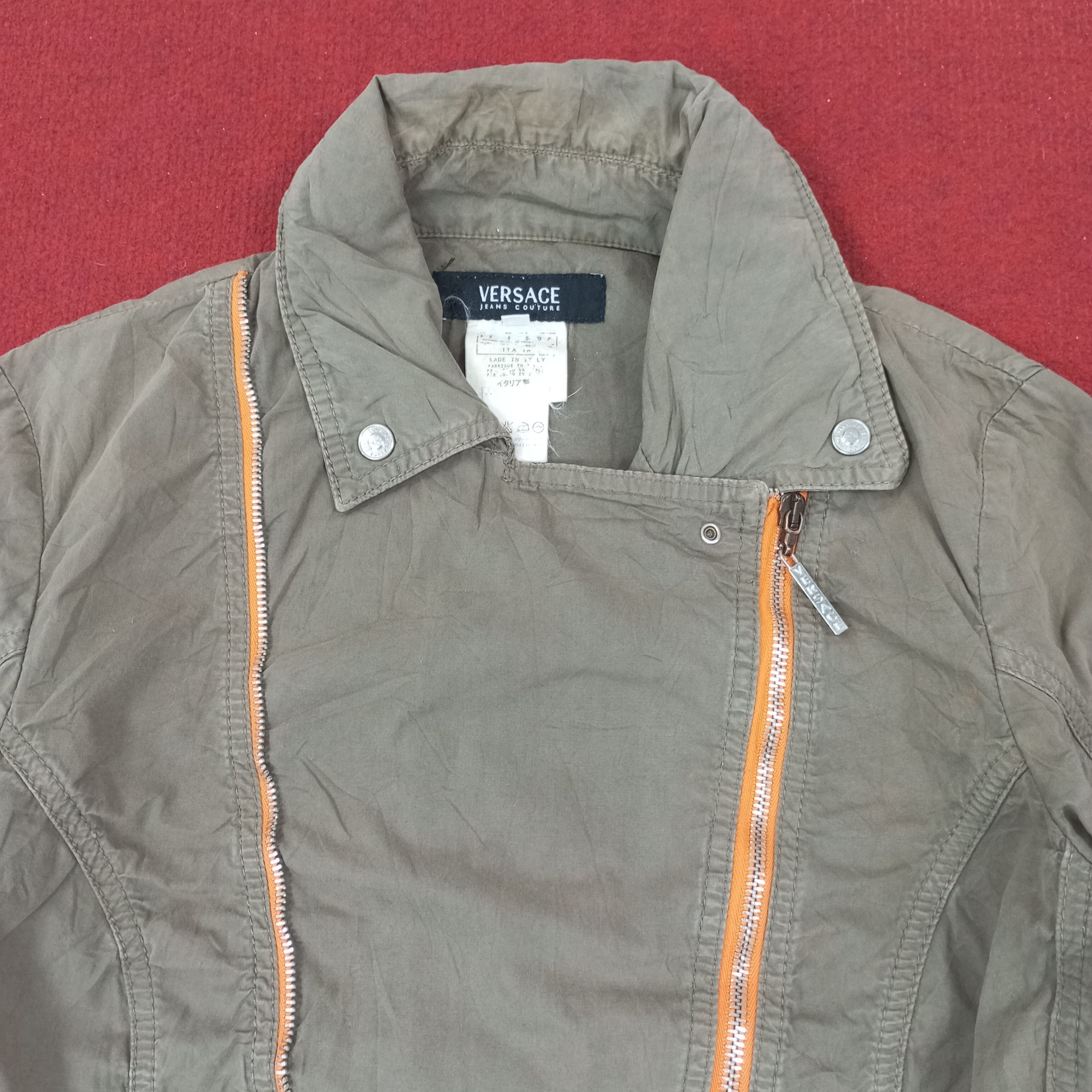 Versace Jeans Couture × Vintage Versace Jeans Couture Fashion Brand Jacket c221n2 Size XS / US 0-2 / IT 36-38 - 2 Thumbnail