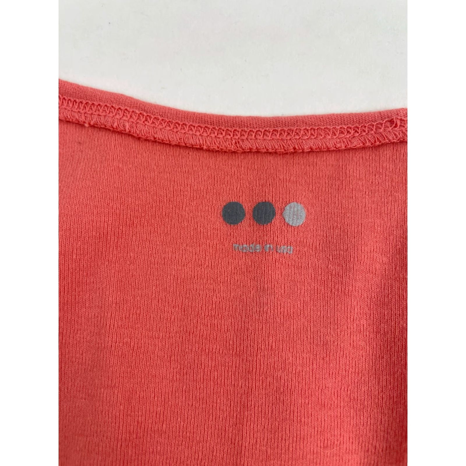 Vintage Three Dots Shorts Dress Women's L Salmon Solid Sleeveless Round Neck Casual Travel Mini Fit & Flare Pink 90s? Size 36" / US 14 / IT 50 - 8 Thumbnail