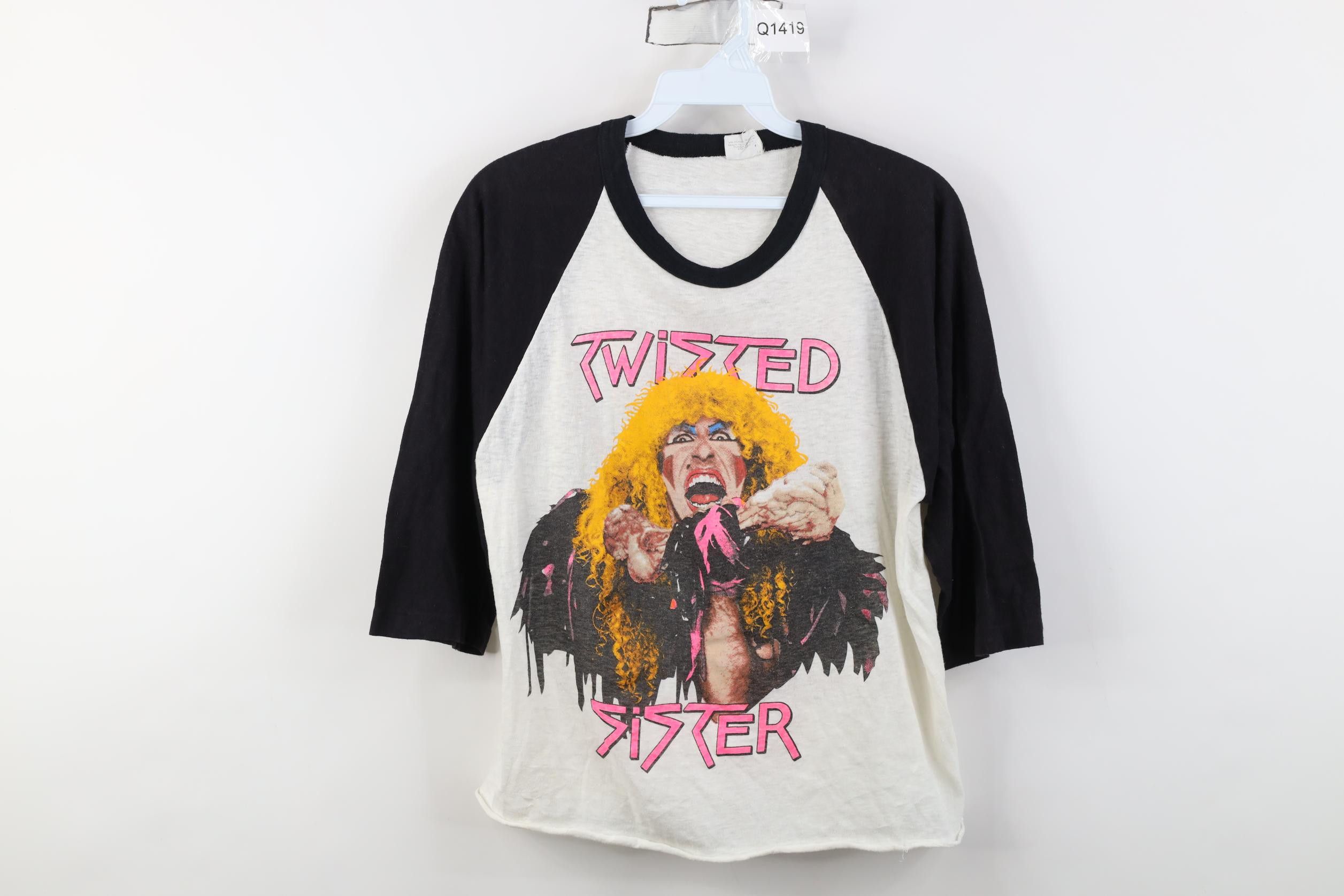 Vintage Vintage 80s 1984 Stay Hungry Tour Twisted Sister T-Shirt Size M / US 6-8 / IT 42-44 - 1 Thumbnail