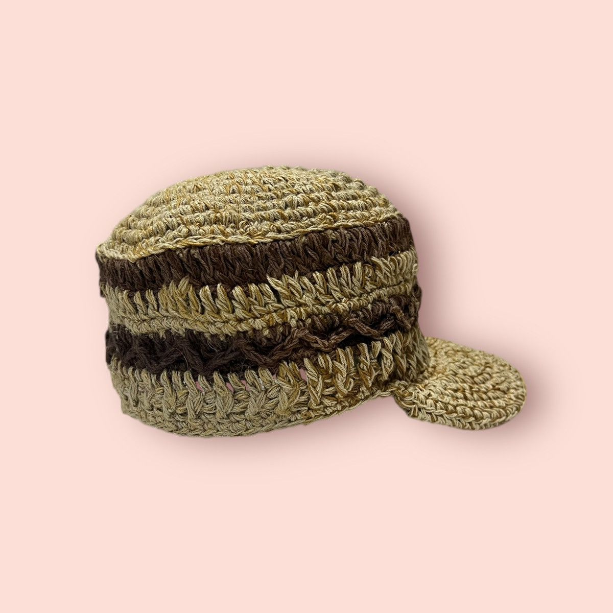 Global Work × Japanese Brand × Vintage VINTAGE GLOBAL WORK COTTON LINEN STRAW HAT Size ONE SIZE - 16 Thumbnail