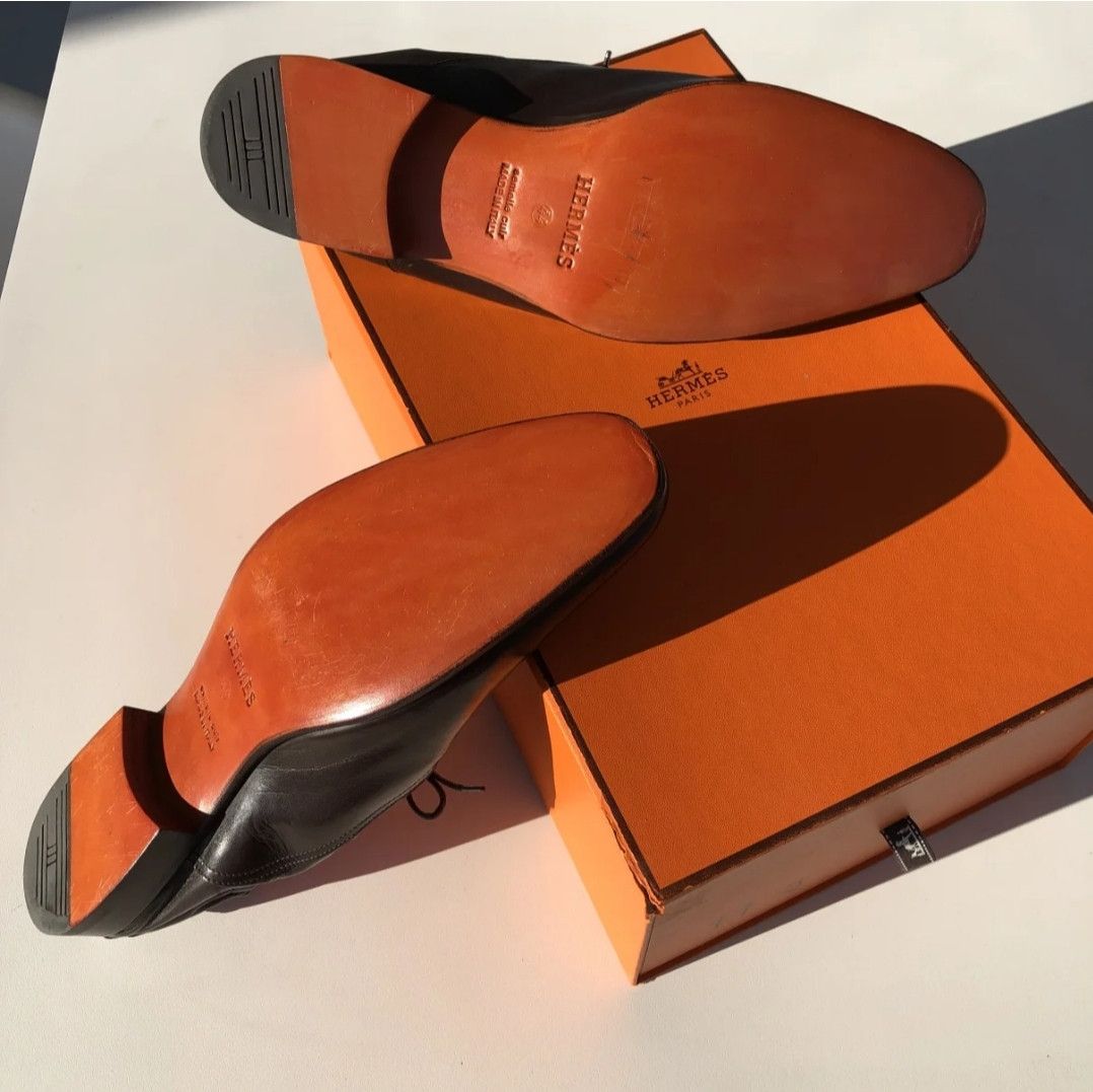 Hermes Hermes exotic leather lace-ups size 44 Size US 11 / EU 44 - 3 Thumbnail