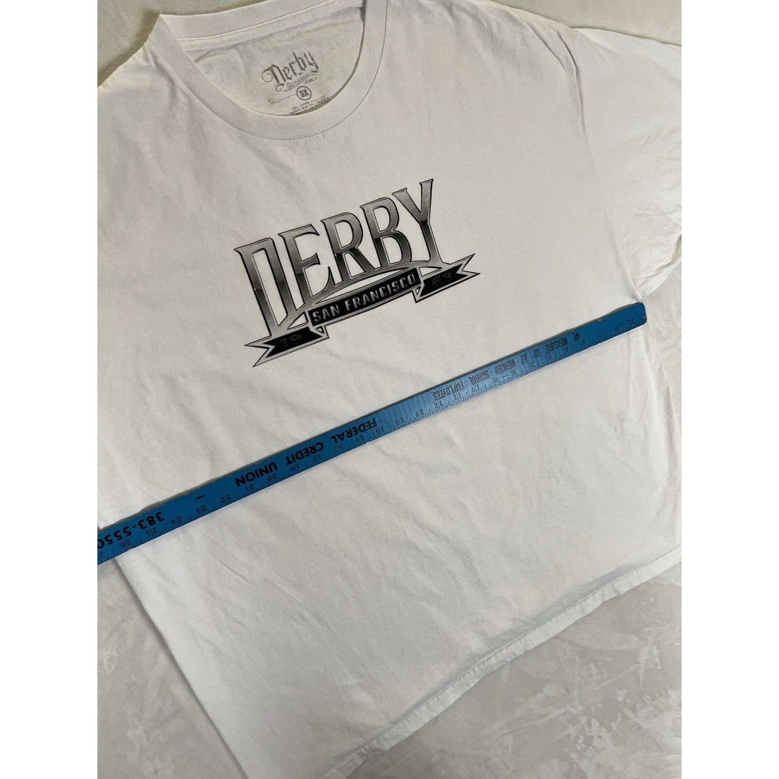 Other Derby Of San Francisco T-Shirt Size 3XL White Retro Size US XXL / EU 58 / 5 - 3 Thumbnail