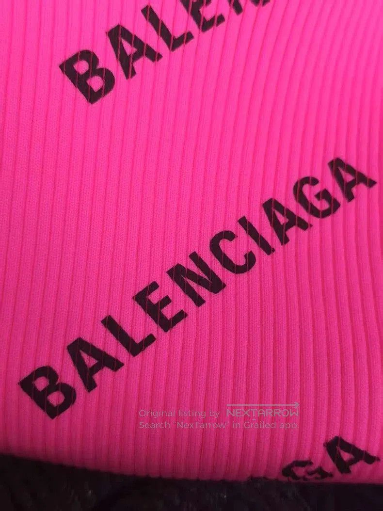 Balenciaga Balenciaga Pink Logo Sweater. Size US M / EU 48-50 / 2 - 7 Thumbnail