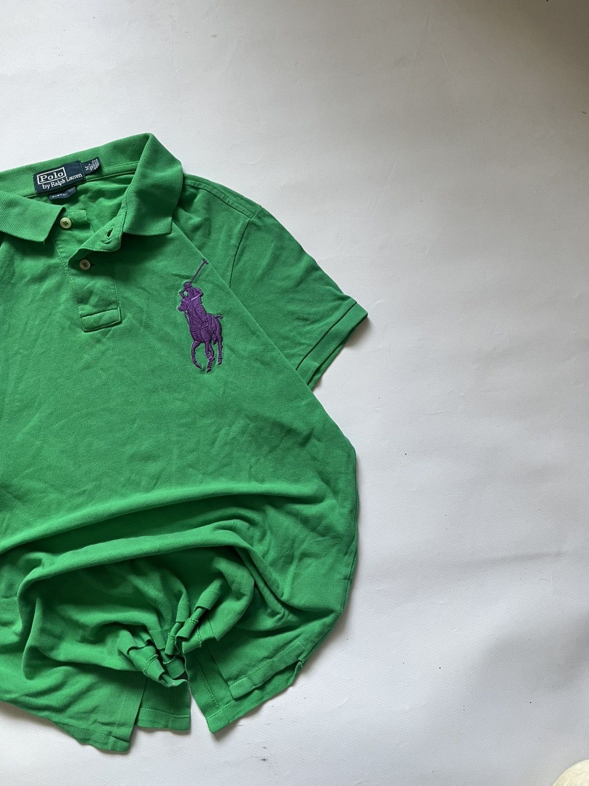 Polo Ralph Lauren Polo Ralph Lauren Striped Big Pony Polo Shirt Size US S / EU 44-46 / 1 - 3 Thumbnail