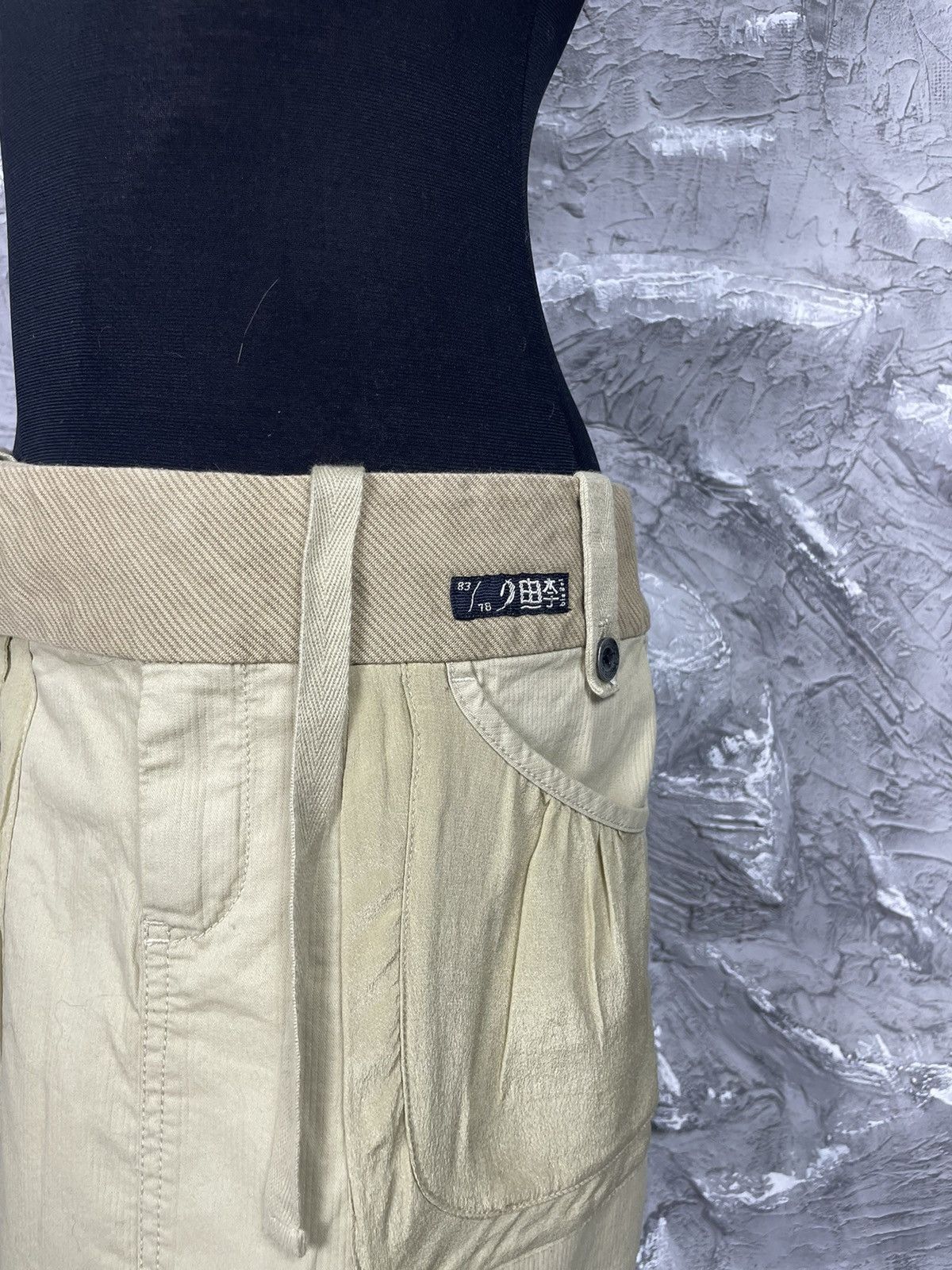 Diesel × Japanese Brand Diesel Vintage Y2K Japanese Style Silk Pocket Mini Skirt Size 27" / US 4 / IT 40 - 8 Thumbnail