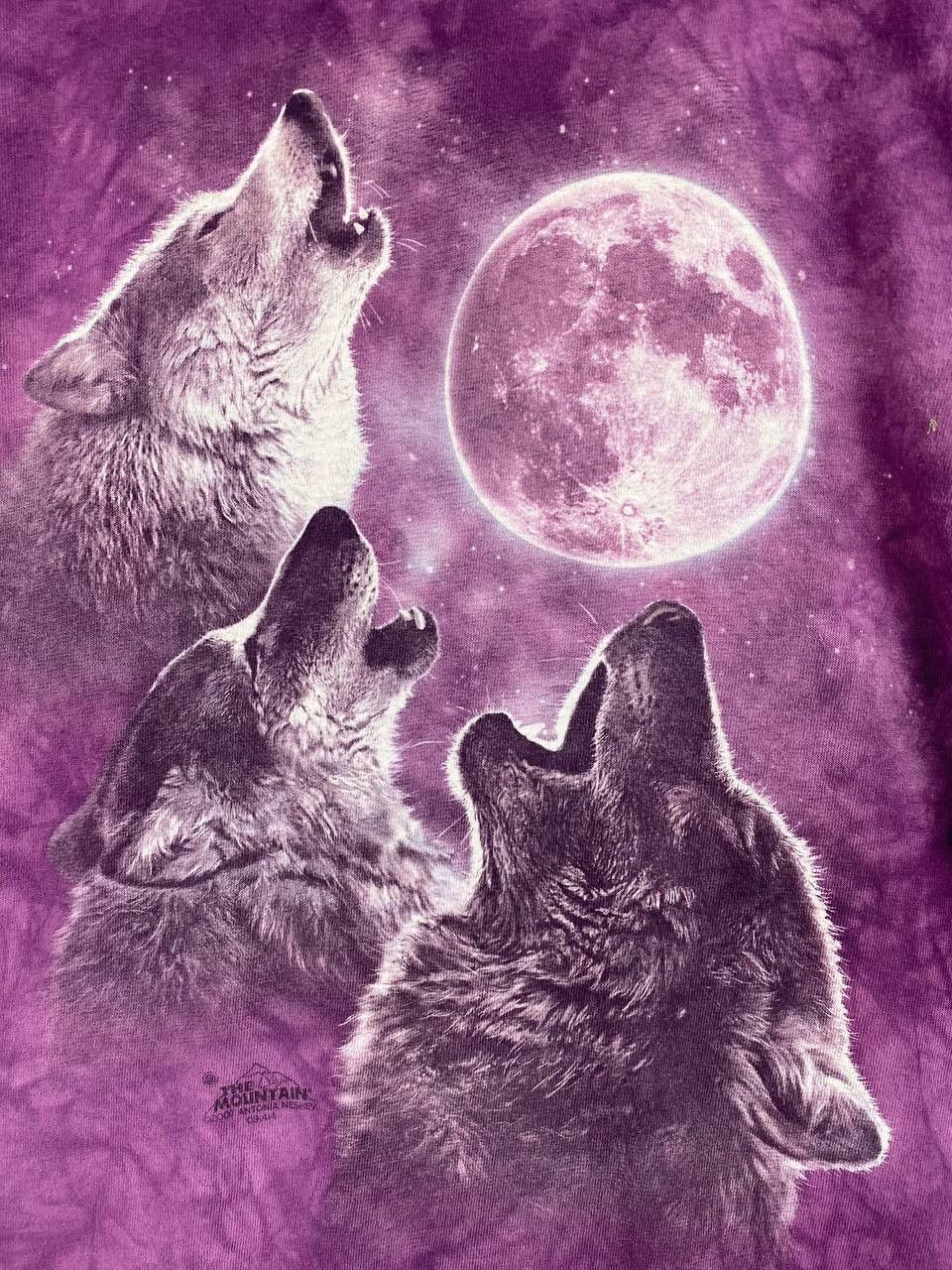 The Mountain vintage y2k the mountain wolf design tee Size US XL / EU 56 / 4 - 2 Thumbnail