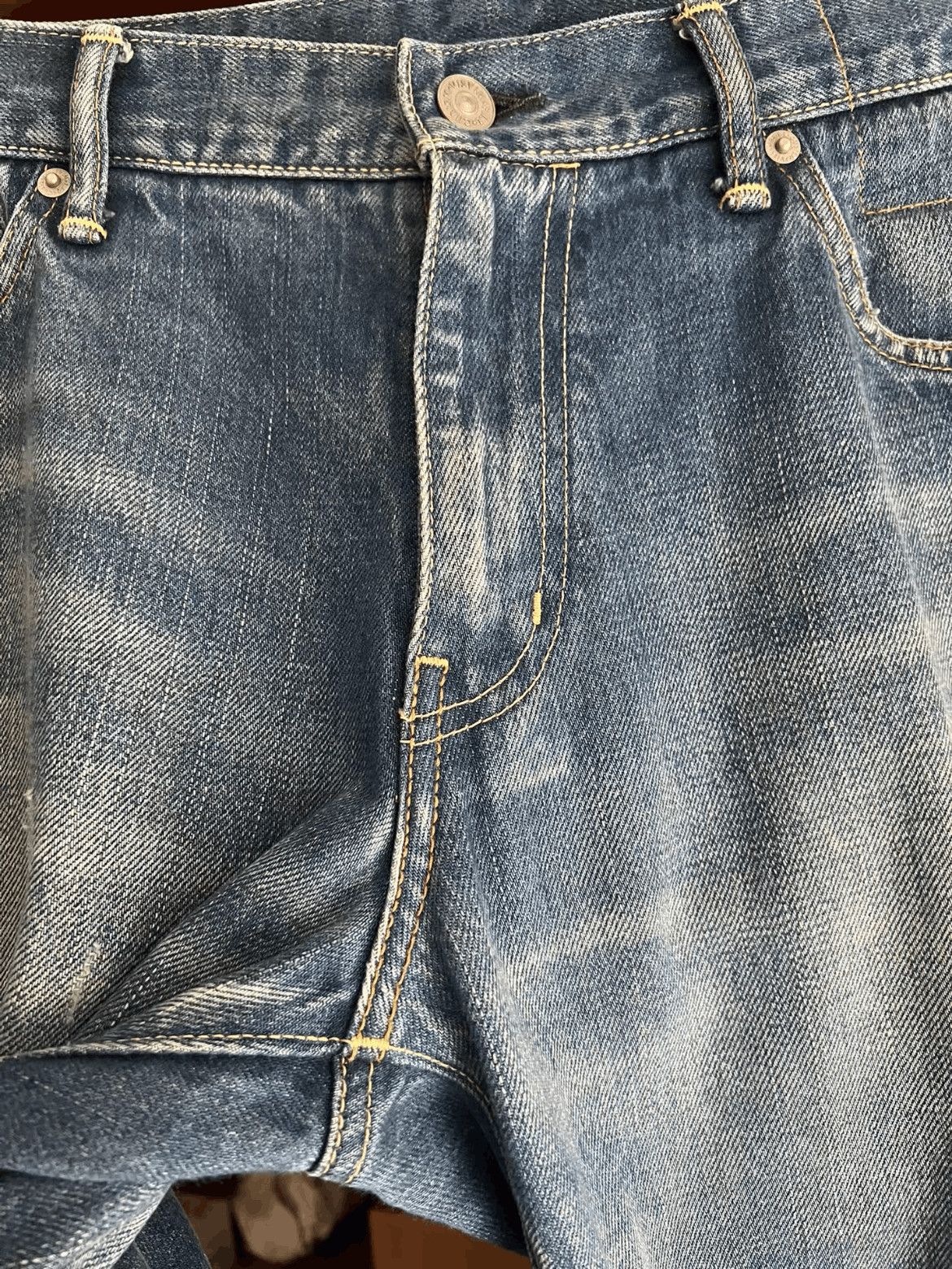 Sz 34 Visvim 15SS 04D5 Distressed Denim