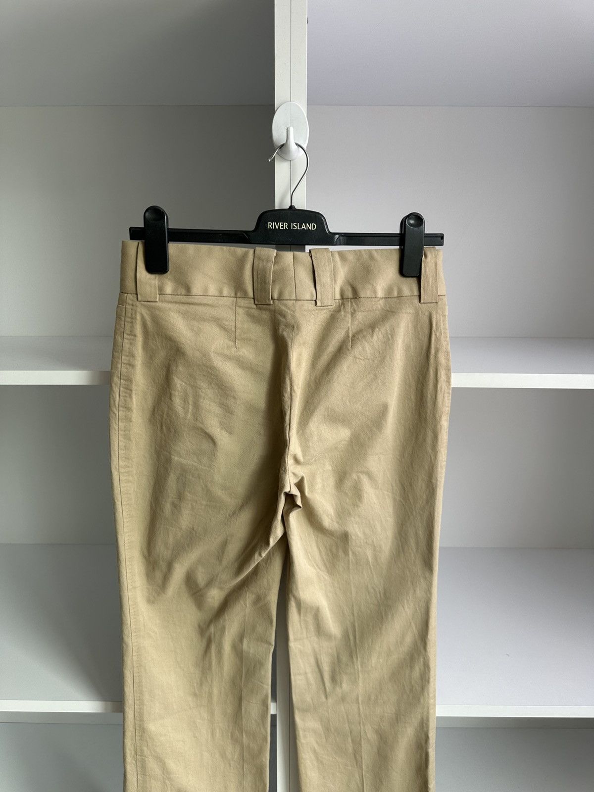 Dolce & Gabbana × Vintage Vintage Dolce&Gabbana Women's Beige Flare Size 28" / US 6 / IT 42 - 8 Thumbnail