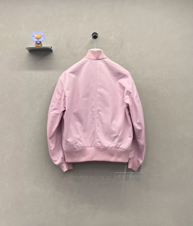Hermes Hermes Light Pink Baseball Jacket, Fabric 56% Nylon + 44% Size US S / EU 44-46 / 1 - 3 Thumbnail