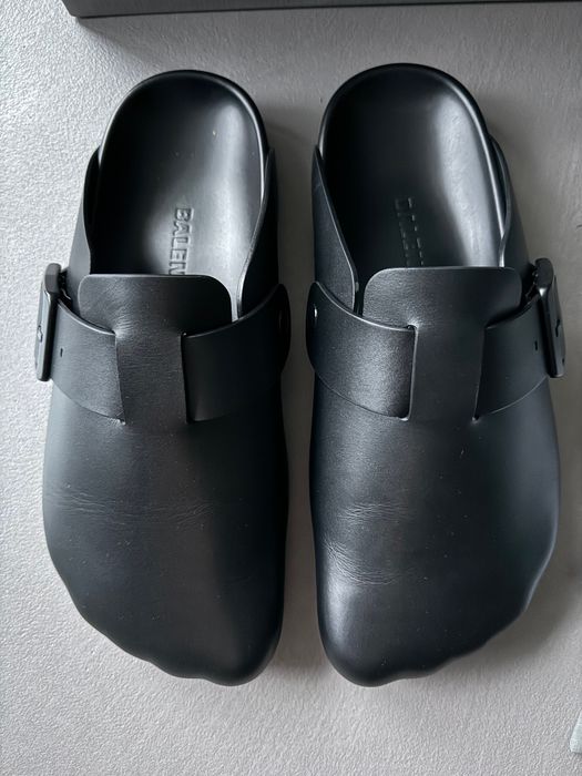 Balenciaga Balenciaga Sunday Mule Black Leather | Grailed