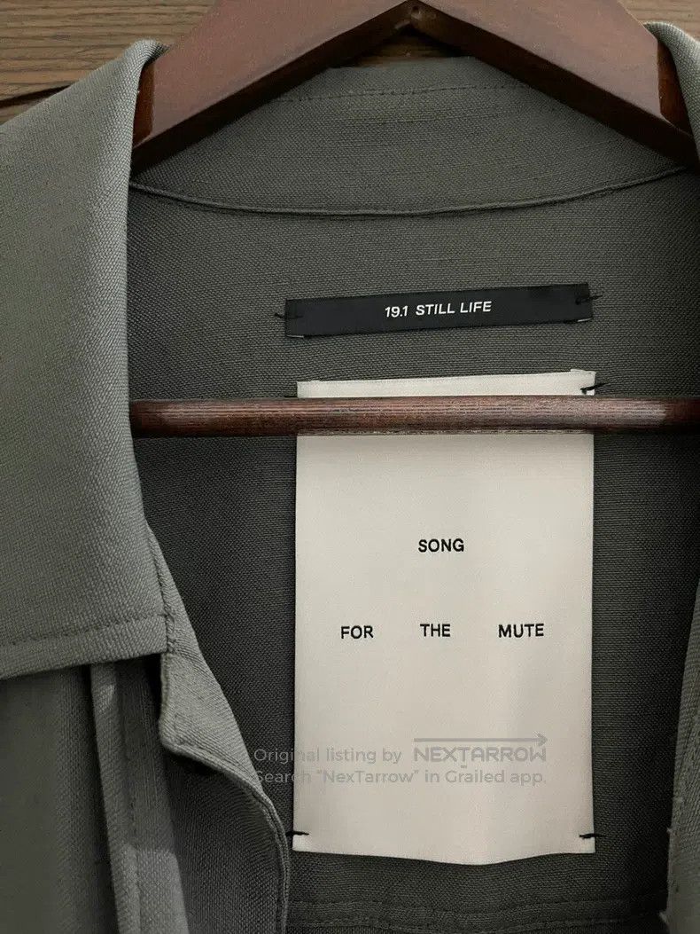 Song For The Mute SONG FOR THE MUTE Olive green jacket Size US M / EU 48-50 / 2 - 3 Thumbnail