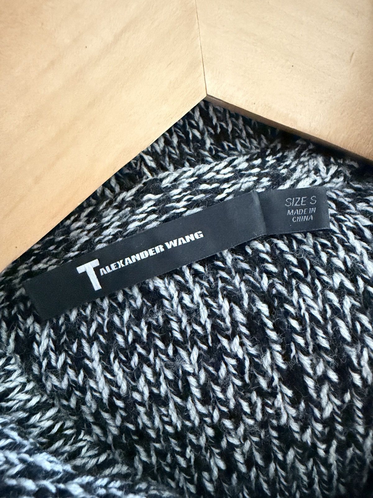 T by Alexander Wang T by Alexander Wang Knit Melange Pullover Hoodie Size S / US 4 / IT 40 - 5 Thumbnail