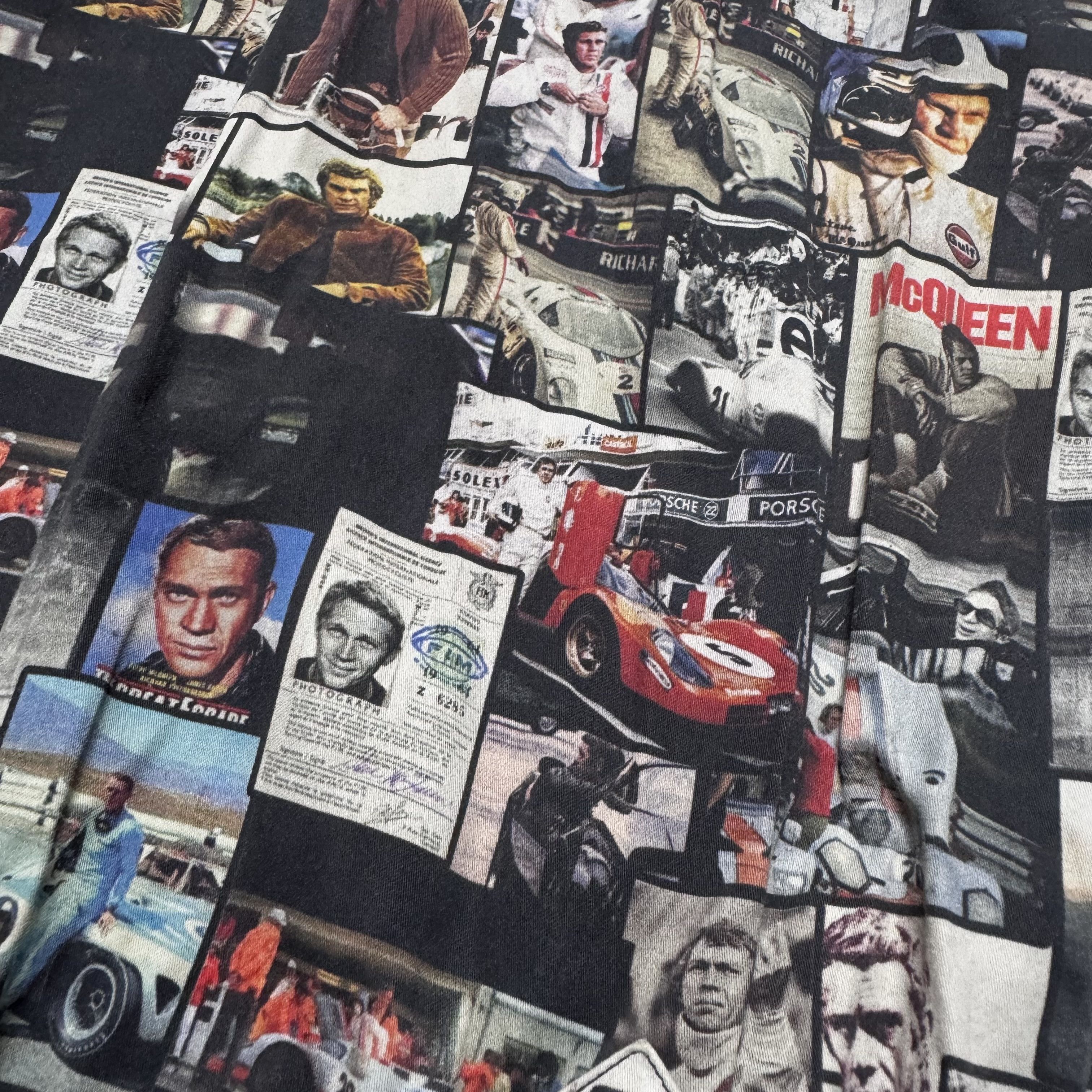 Designer CLAUDIO LUGLI STEVE MCQUEEN LE MANS SHIRT BUTTON UP DC Size US XL / EU 56 / 4 - 7 Thumbnail