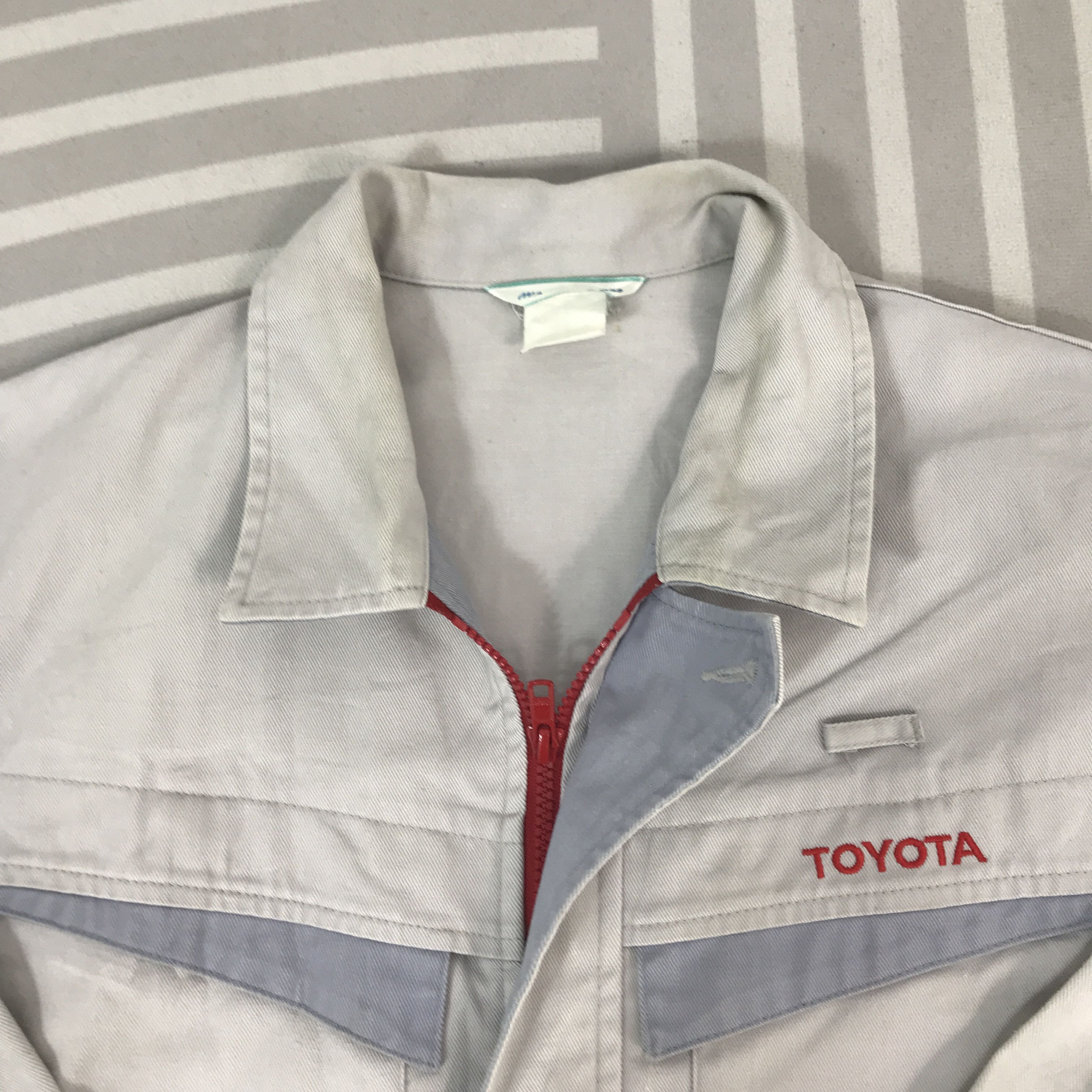 Japanese Brand × Vintage Vintage Toyota Racing Japan uniform working Jacket Size US M / EU 48-50 / 2 - 8 Thumbnail