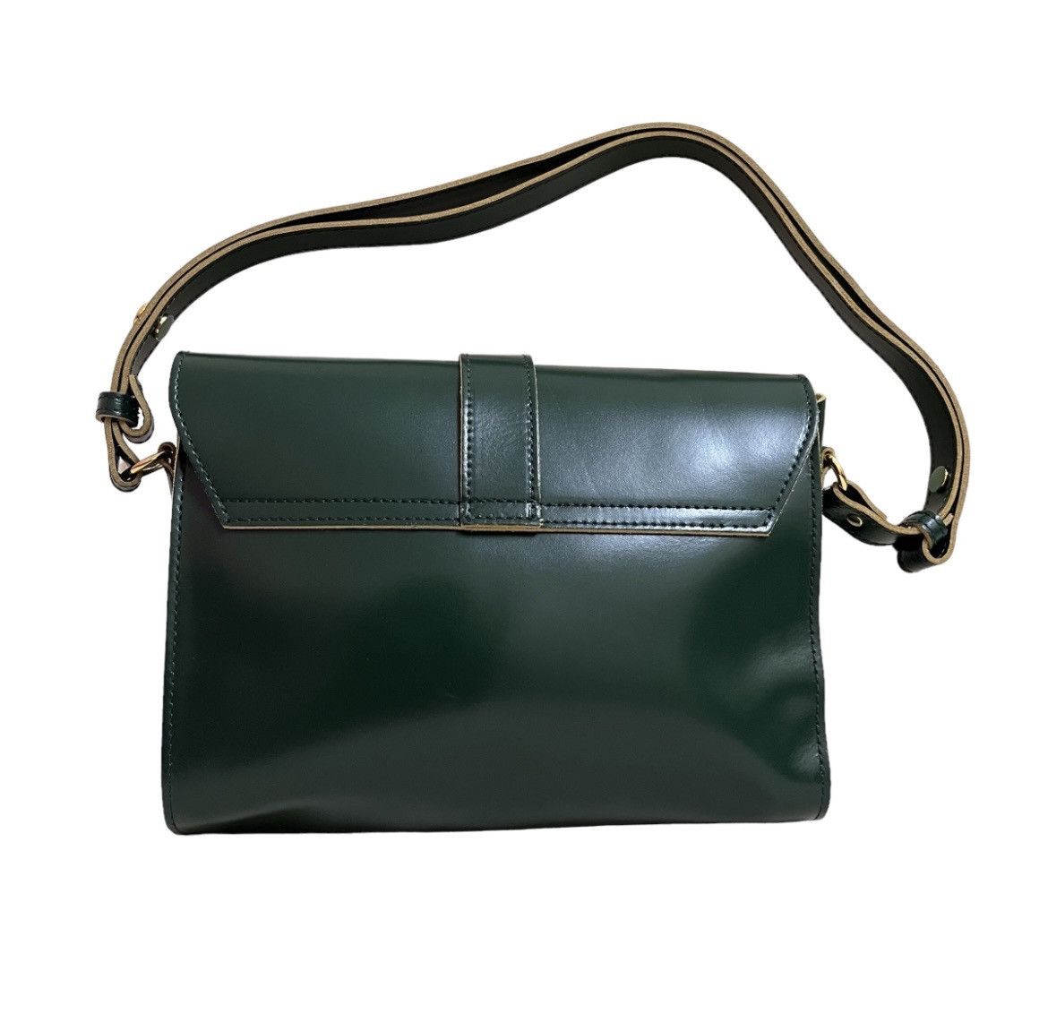 Marni Authentic Marni Green Leather Two Way Shoulder and Sling Bag Size ONE SIZE - 3 Thumbnail