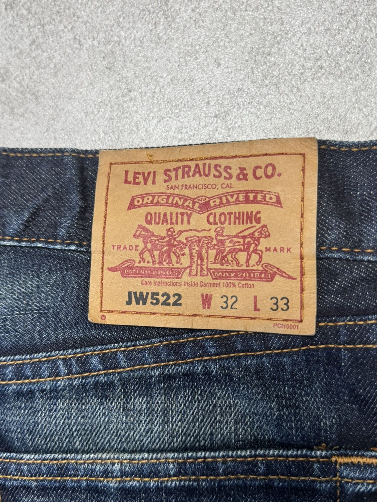 Junya Watanabe × Levi's Junya Watanabe Man x Levis from A/W 2002 Embroidered “L” Size US 34 / EU 50 - 5 Thumbnail