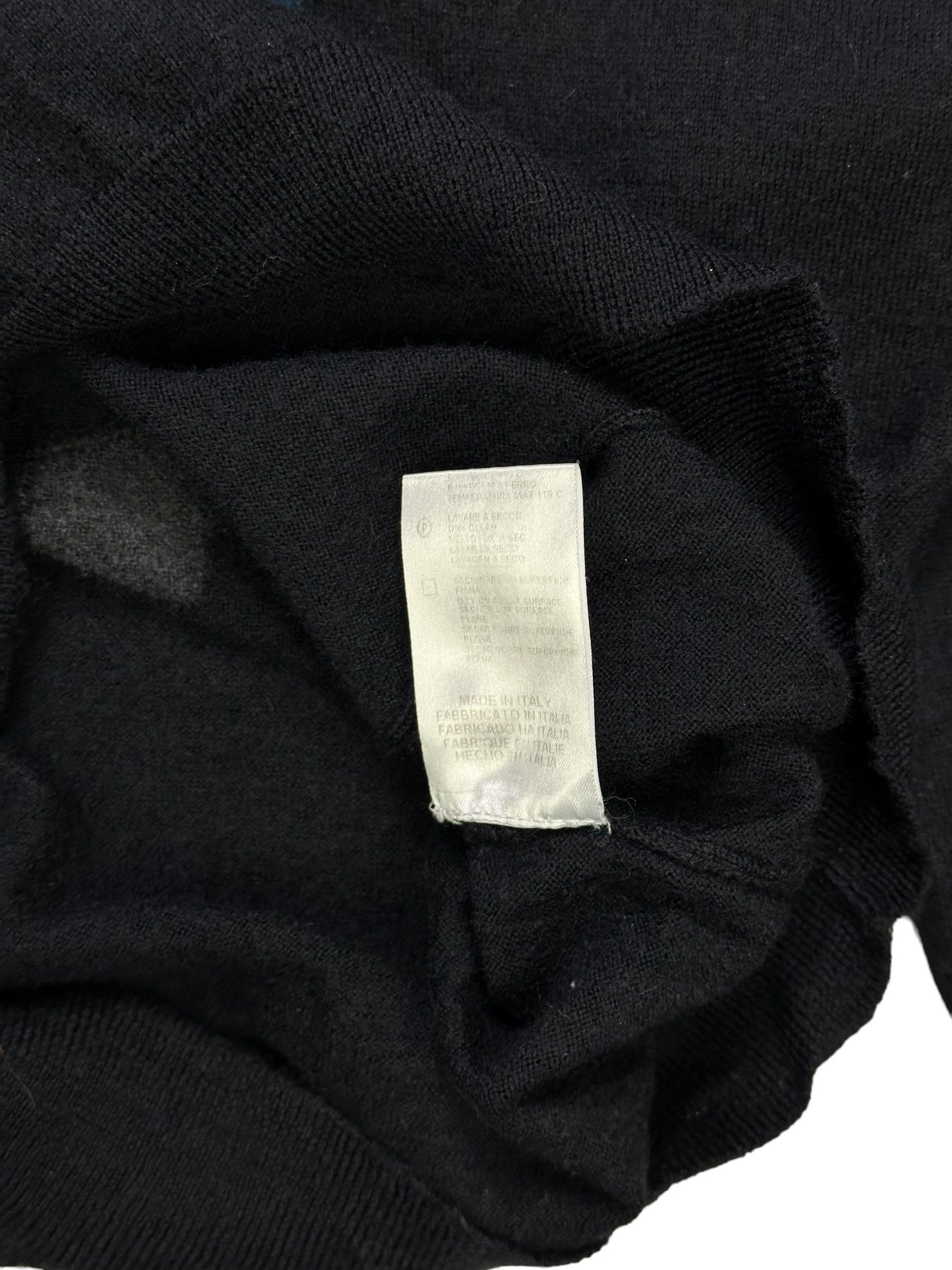 Versace Versace Collection Rhombus Lana wool sweater Size US M / EU 48-50 / 2 - 5 Thumbnail