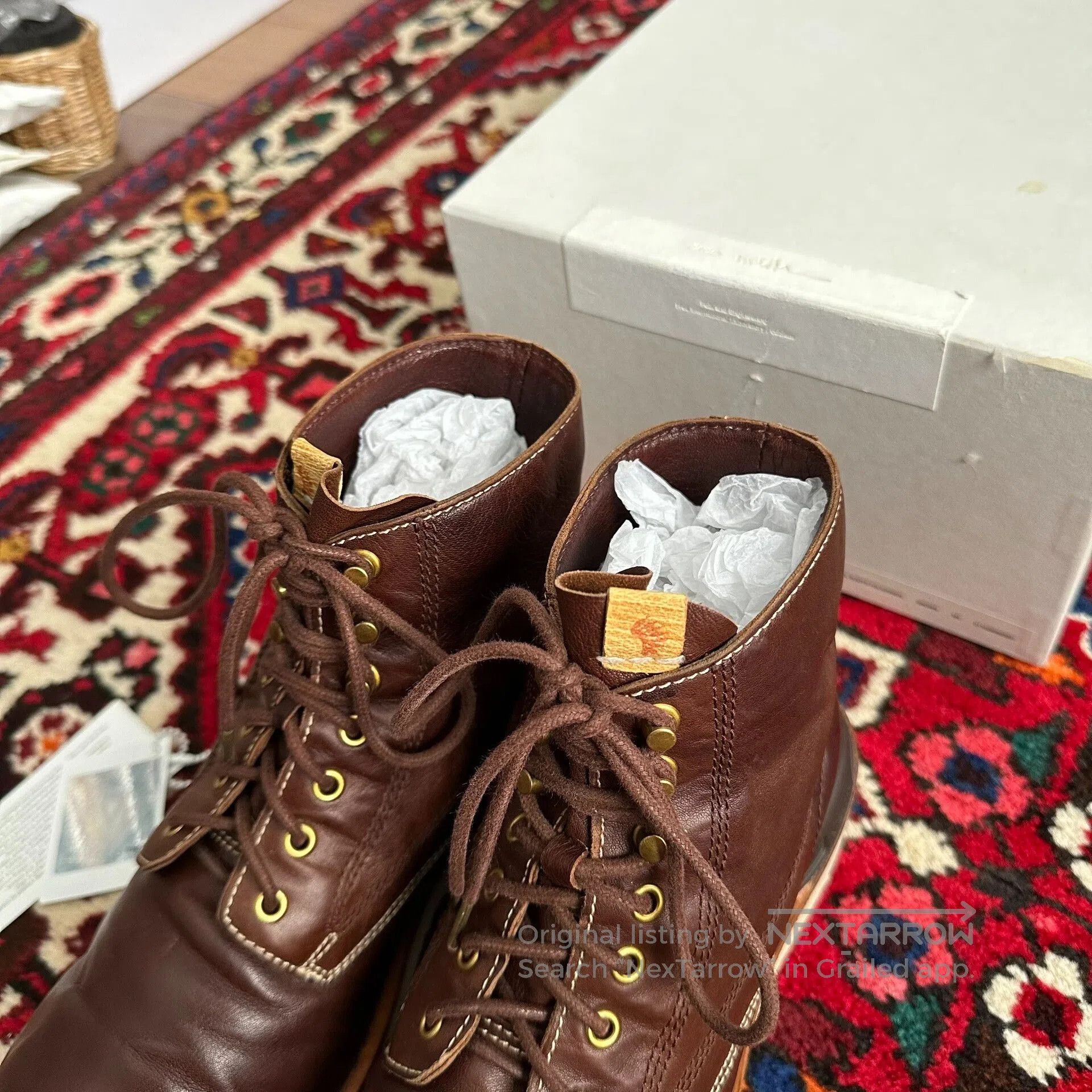 Visvim visvim Virgil Brown Kangaroo Leather Boots. Size US 9 / EU 42 - 3 Thumbnail