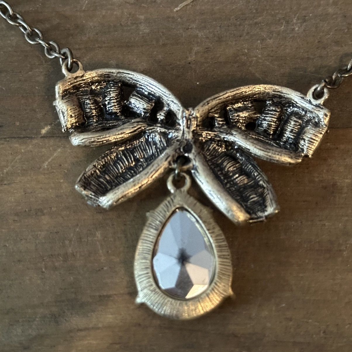 Other Rhinestone bow necklace Size ONE SIZE - 5 Thumbnail