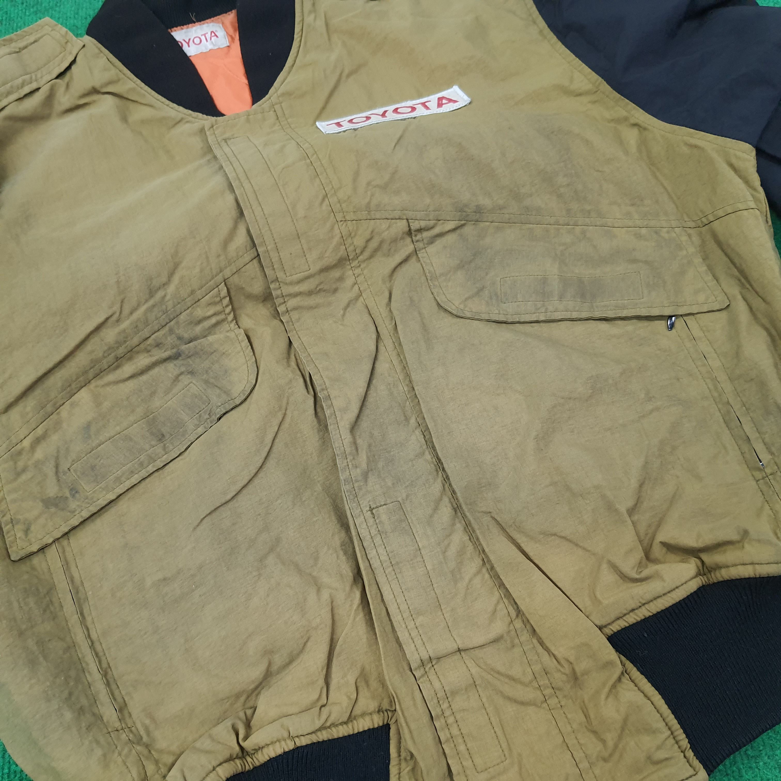 Japanese Brand × Vintage Vintage TRD Toyota Motorsports Racing Bomber Jacket C231N16 Size US L / EU 52-54 / 3 - 10 Thumbnail