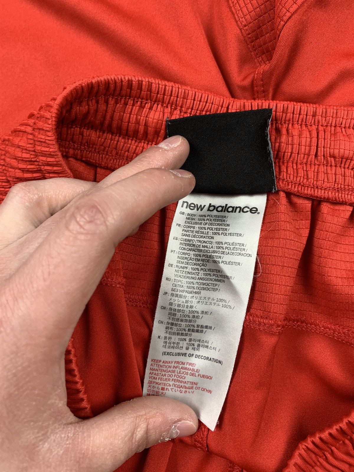 New Balance New Balance x Liverpool Football Soccer Shorts Size L Red Size US 34 / EU 50 - 13 Thumbnail