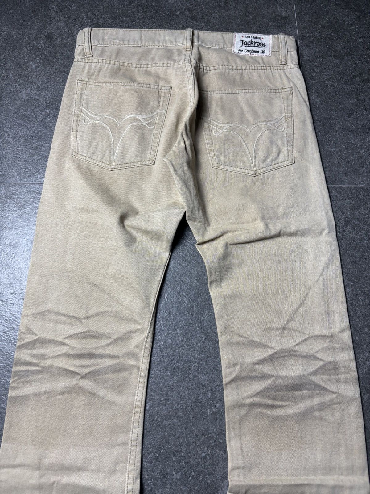 If Six Was Nine 2000s Jackrose Washed Bootcut Pants Size US 29 - 7 Thumbnail