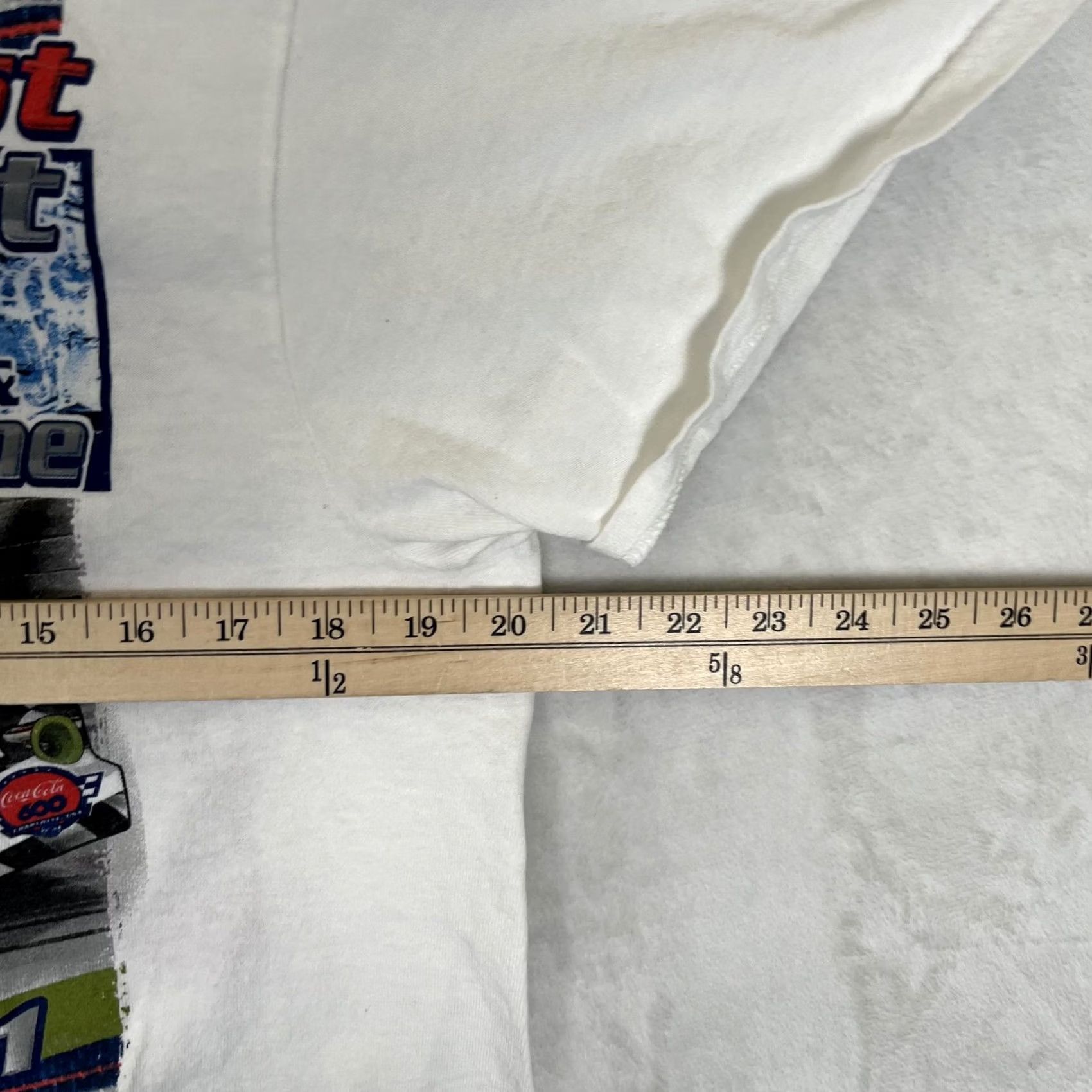 Delta Coca-Cola 600 Charlotte Speedway T-Shirt Mens Large NASCAR Double Sided 2021 Size US L / EU 52-54 / 3 - 5 Thumbnail