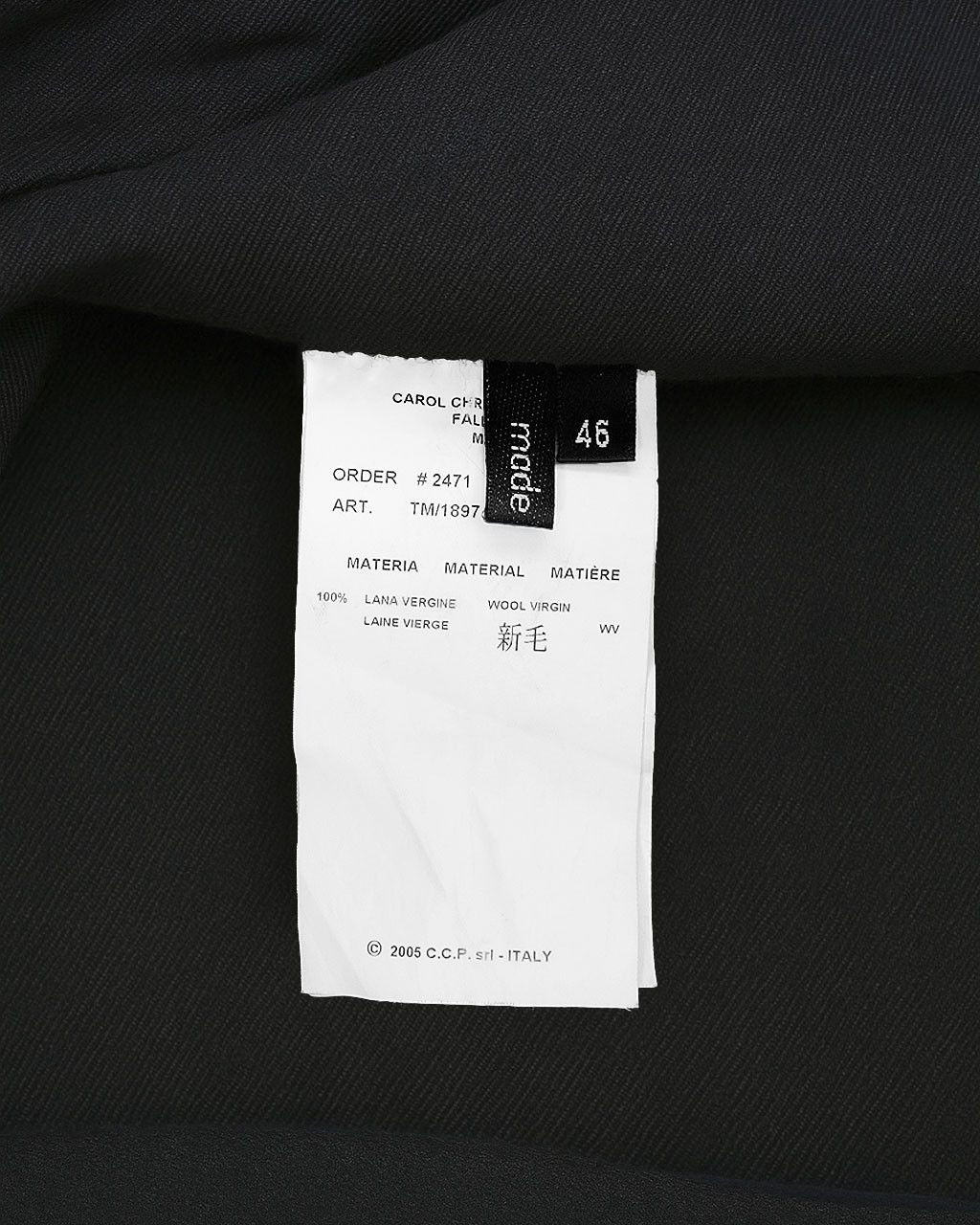 Carol Christian Poell Carol Christian Poell Hybrid Blazer - FW04 "Instant" Size US S / EU 44-46 / 1 - 6 Thumbnail