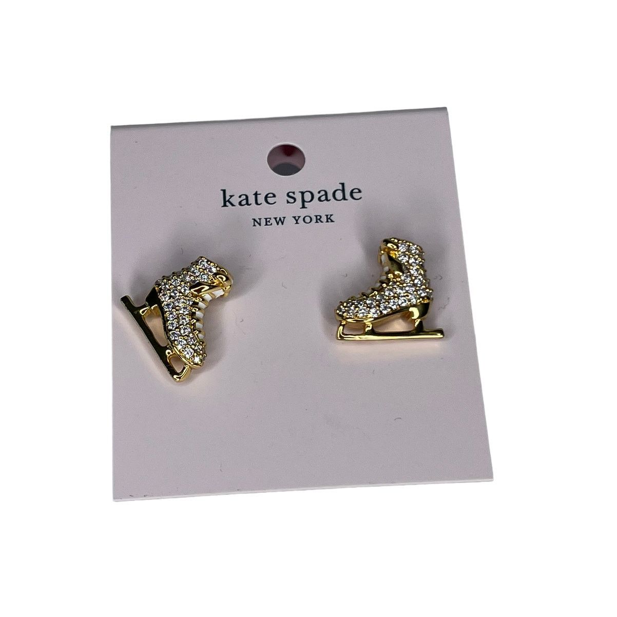 Kate Spade Kate Spade Snow Day Ice Skate Stud Earrings Size ONE SIZE - 1 Thumbnail