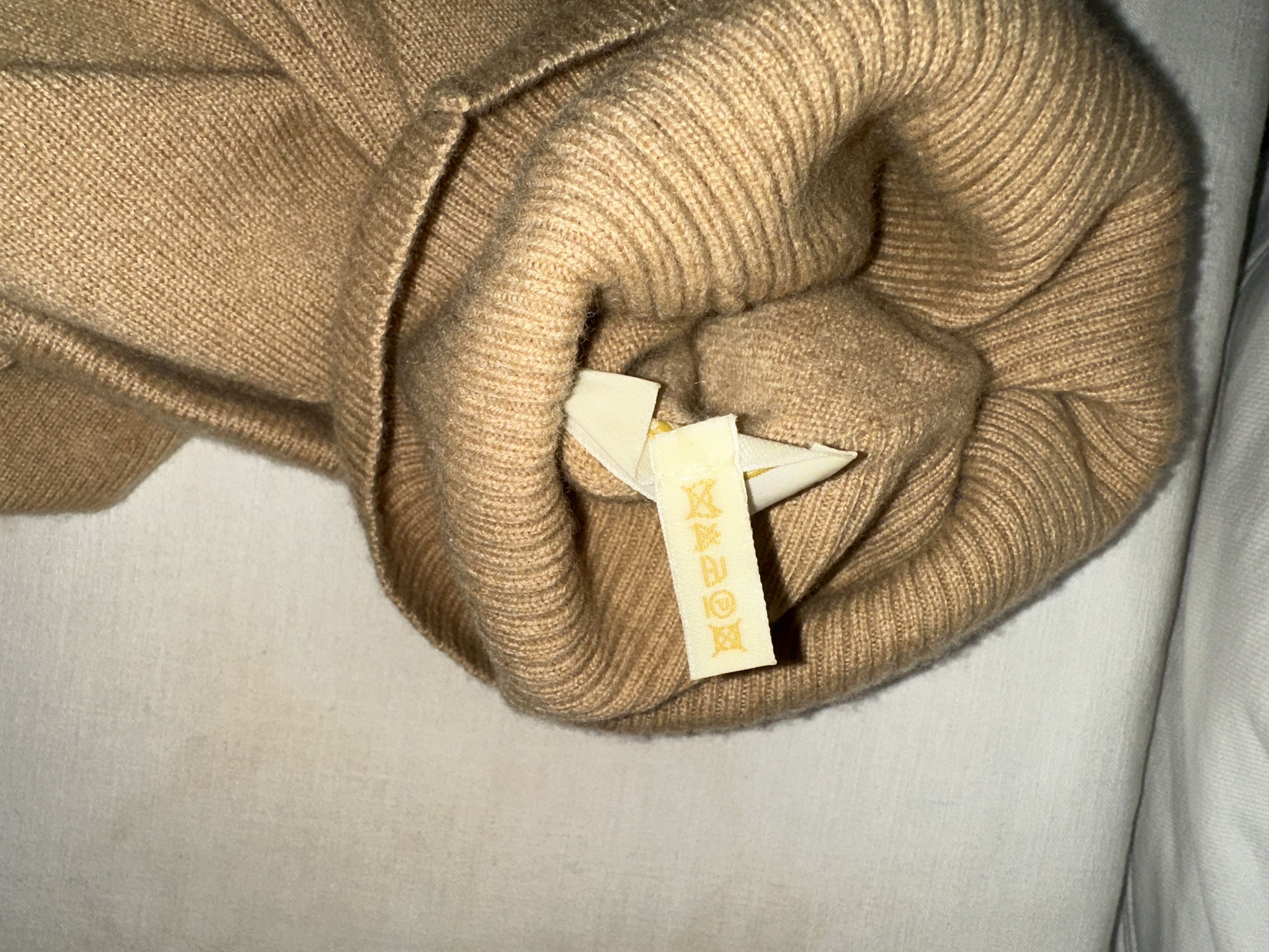 Brioni Cashmere Brioni Solid Light Turtle Neck Size 2XL Slim Fit Size US XXL / EU 58 / 5 - 15 Thumbnail
