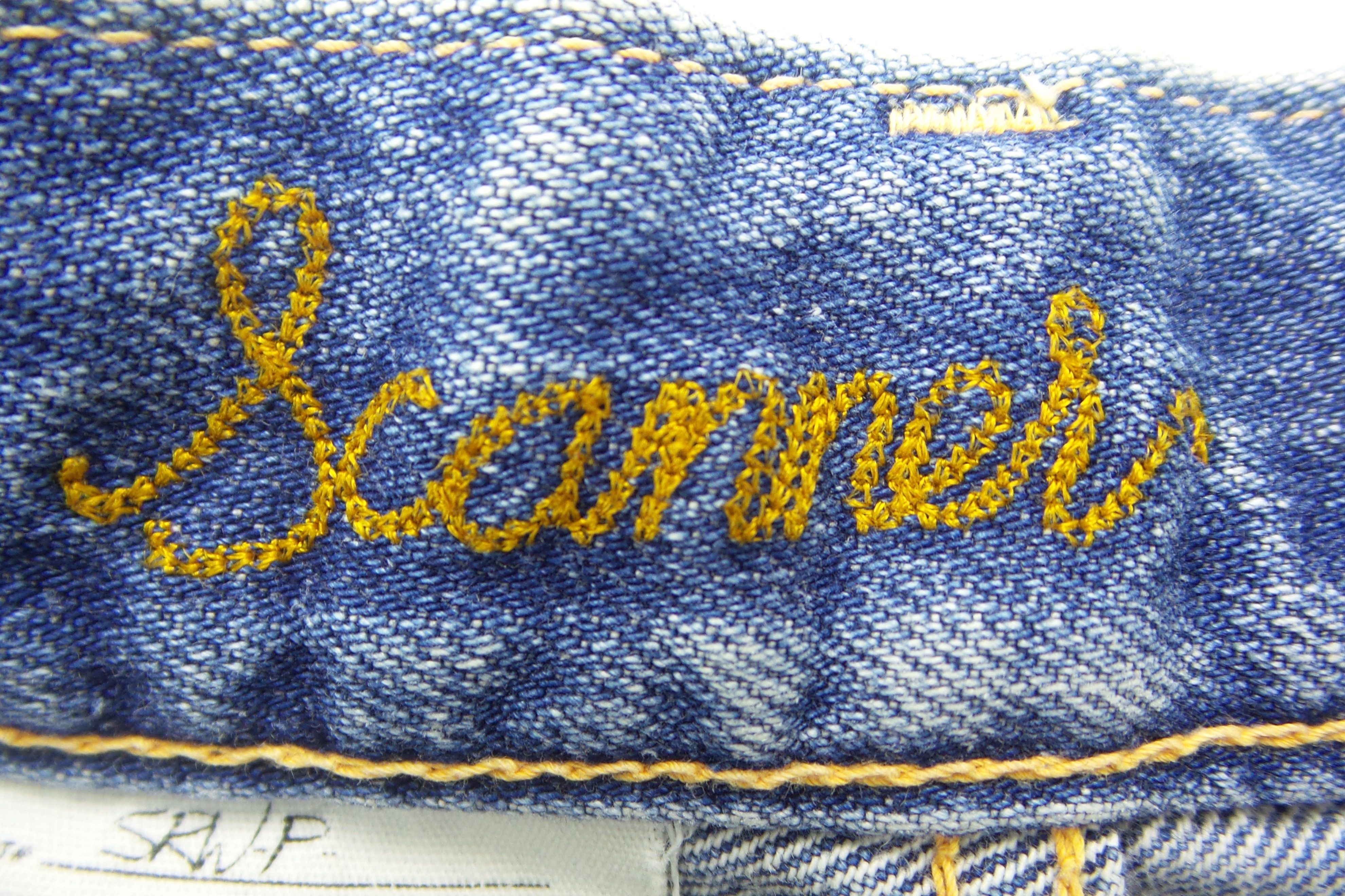 FDMTL × Japanese Brand DSTRSSD Scanner Fundamental Prdct Stonewashed Jeans W33xL37 Size US 34 / EU 50 - 4 Thumbnail