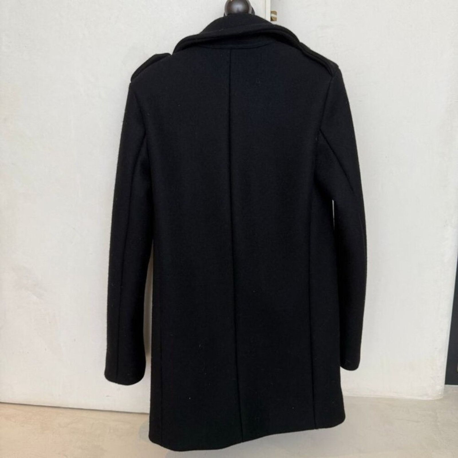 Saint Laurent Paris SAINT LAURENT Double-breasted peacoat in wool Size M / US 6-8 / IT 42-44 - 3 Thumbnail