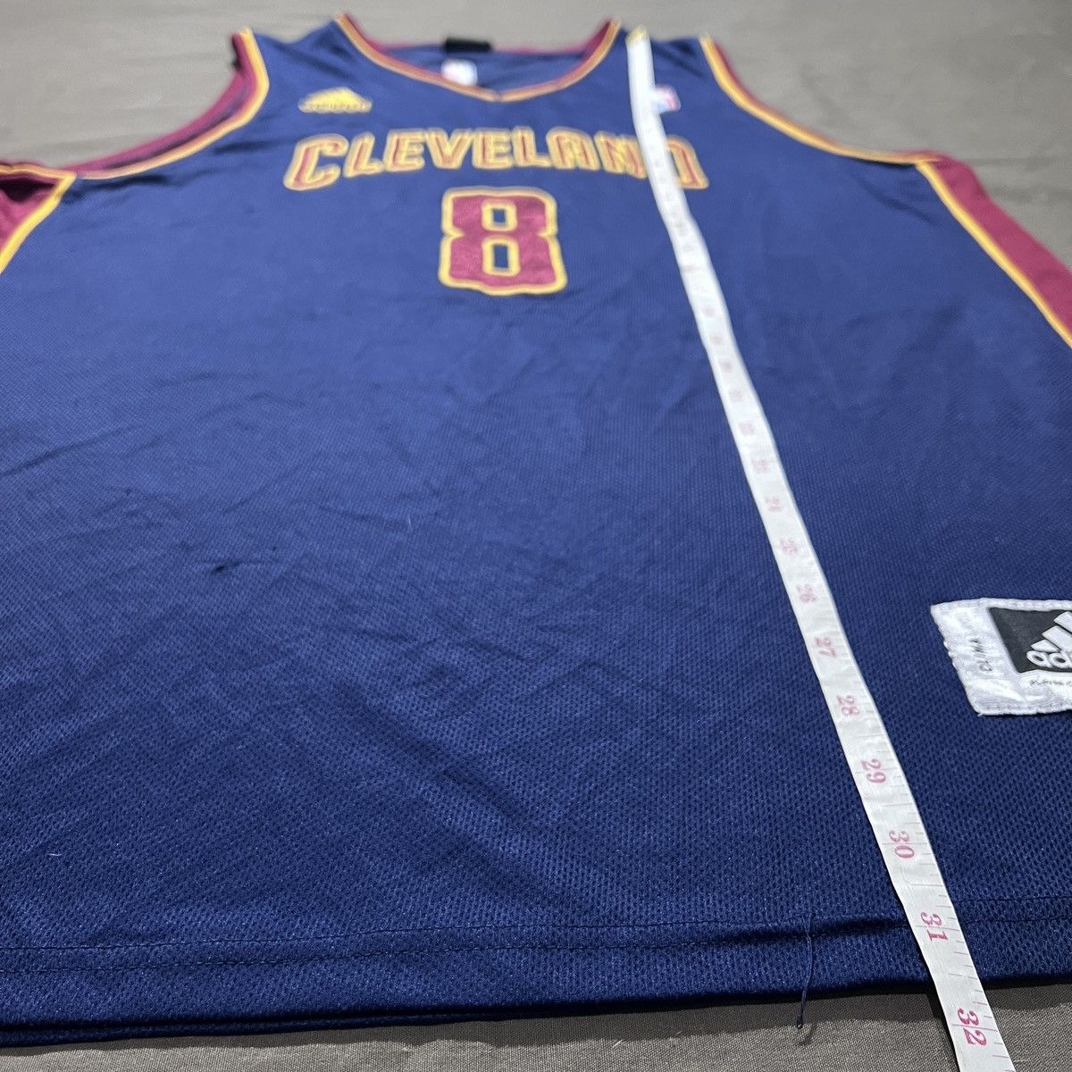 Adidas Vintage NBA Cleveland Dellavedova Jersey Size US XXL / EU 58 / 5 - 13 Thumbnail