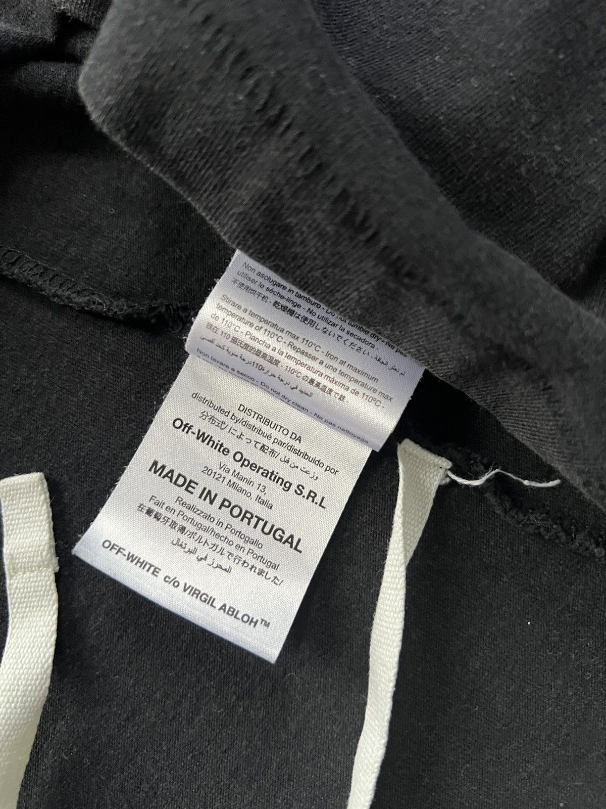 Off-White Black Off-White T-shirt from 2013 Size US L / EU 52-54 / 3 - 5 Thumbnail