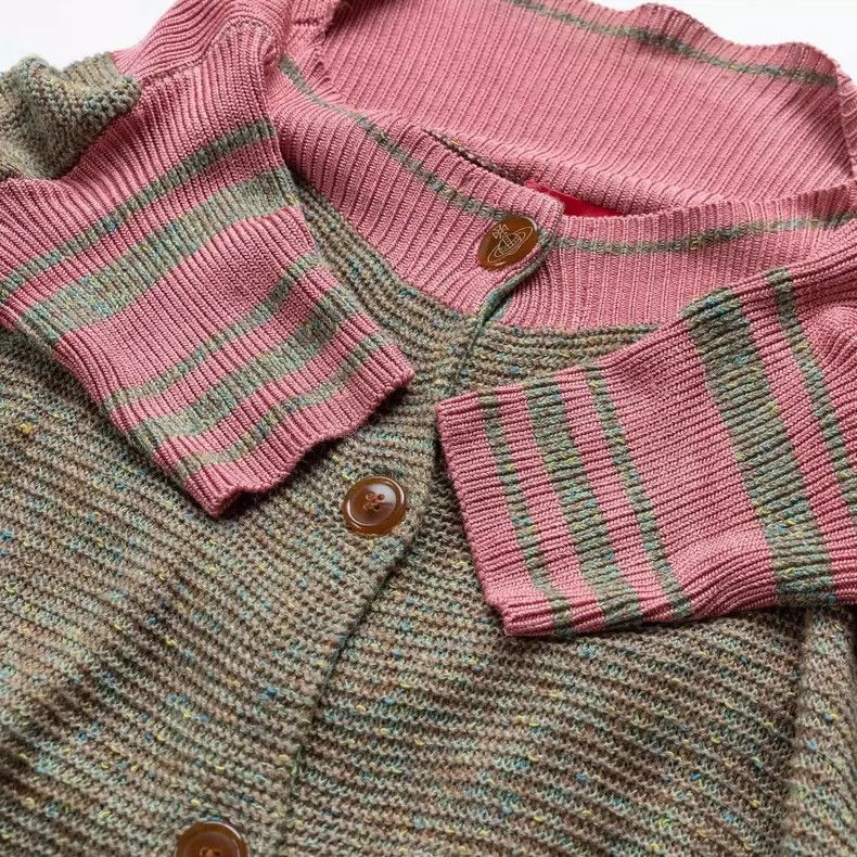 Vivienne Westwood Vivienne Westwood A short-sleeved knit sweater with a drop Size M / US 6-8 / IT 42-44 - 4 Thumbnail