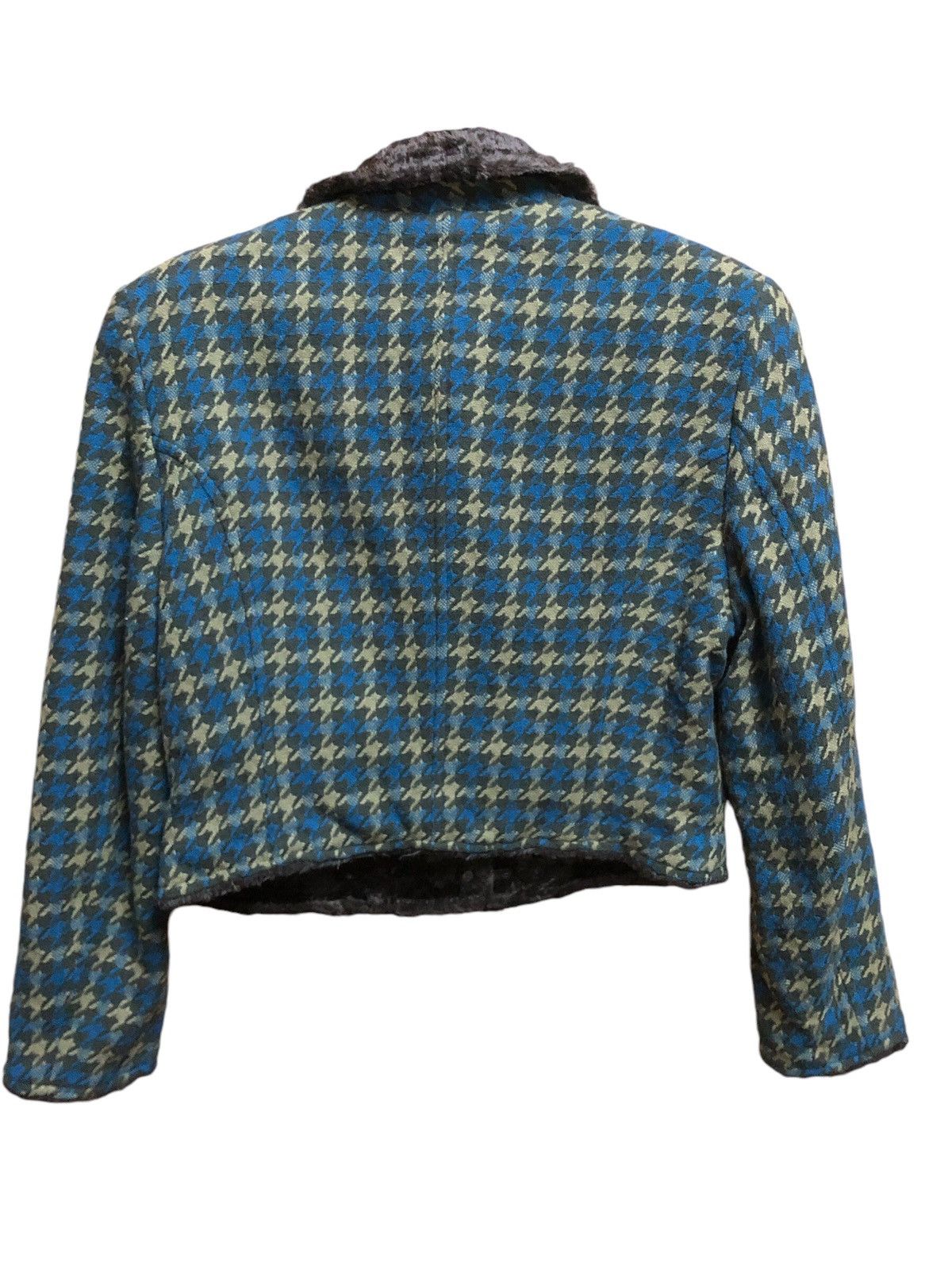 Japanese Brand × Kapital Yurie Nitani Houndstooth Wool Cropped Winter Jacket Size M / US 6-8 / IT 42-44 - 2 Thumbnail
