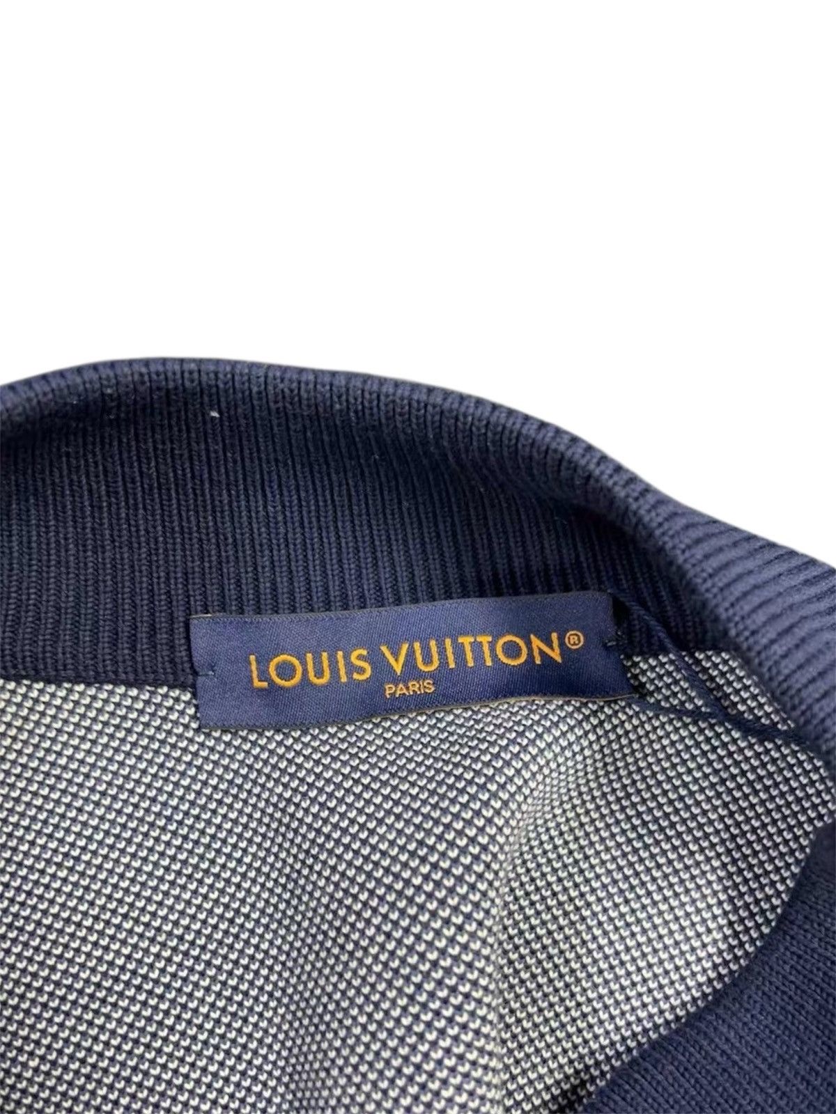 Louis Vuitton Louis Vuitton L Monogram Baseball Jacket Jacquard navy Size US L / EU 52-54 / 3 - 5 Thumbnail