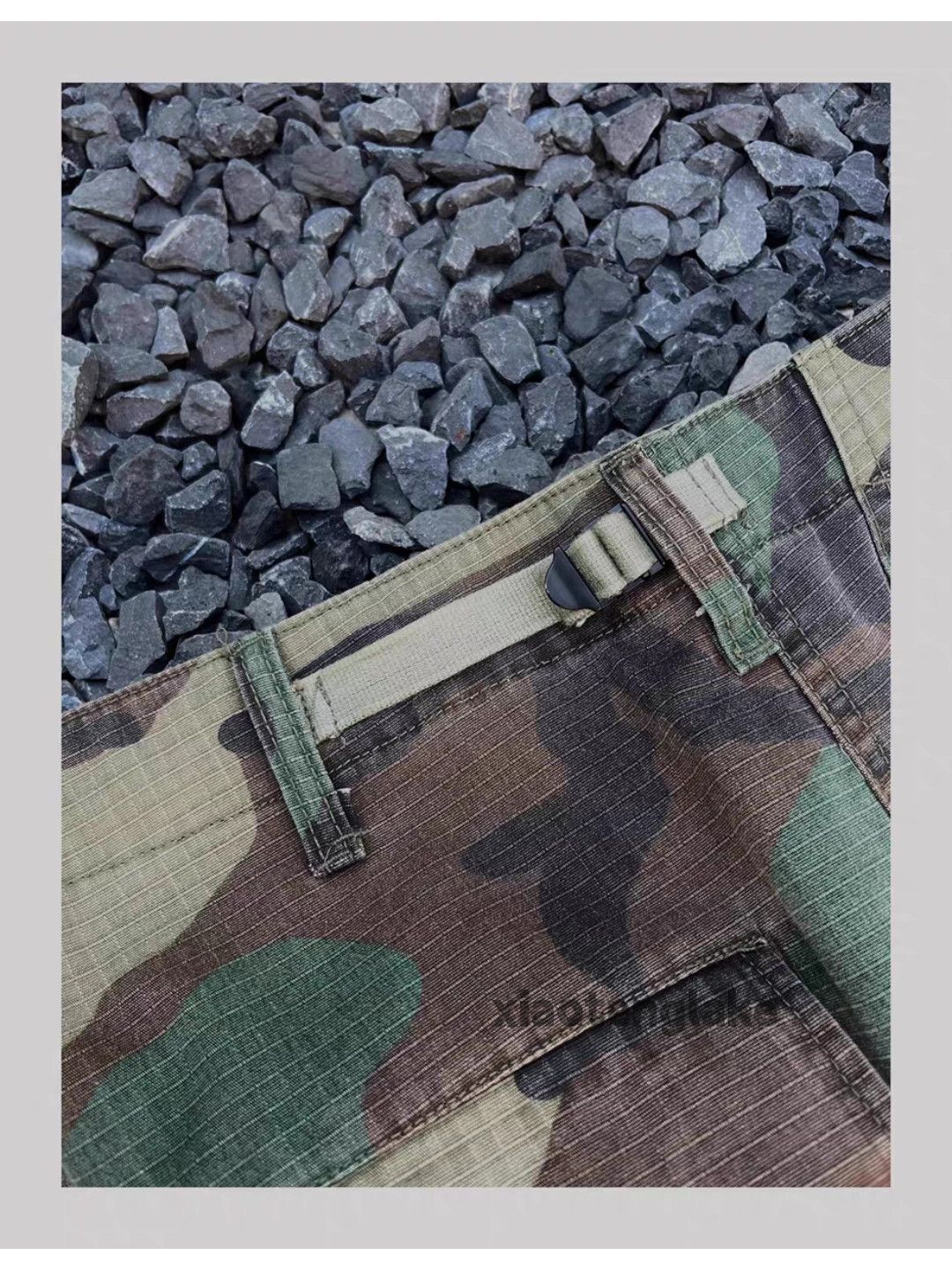 Vintage xtl utility military loose baggy hiphop cargo camo pants Size US 32 / EU 48 - 8 Thumbnail