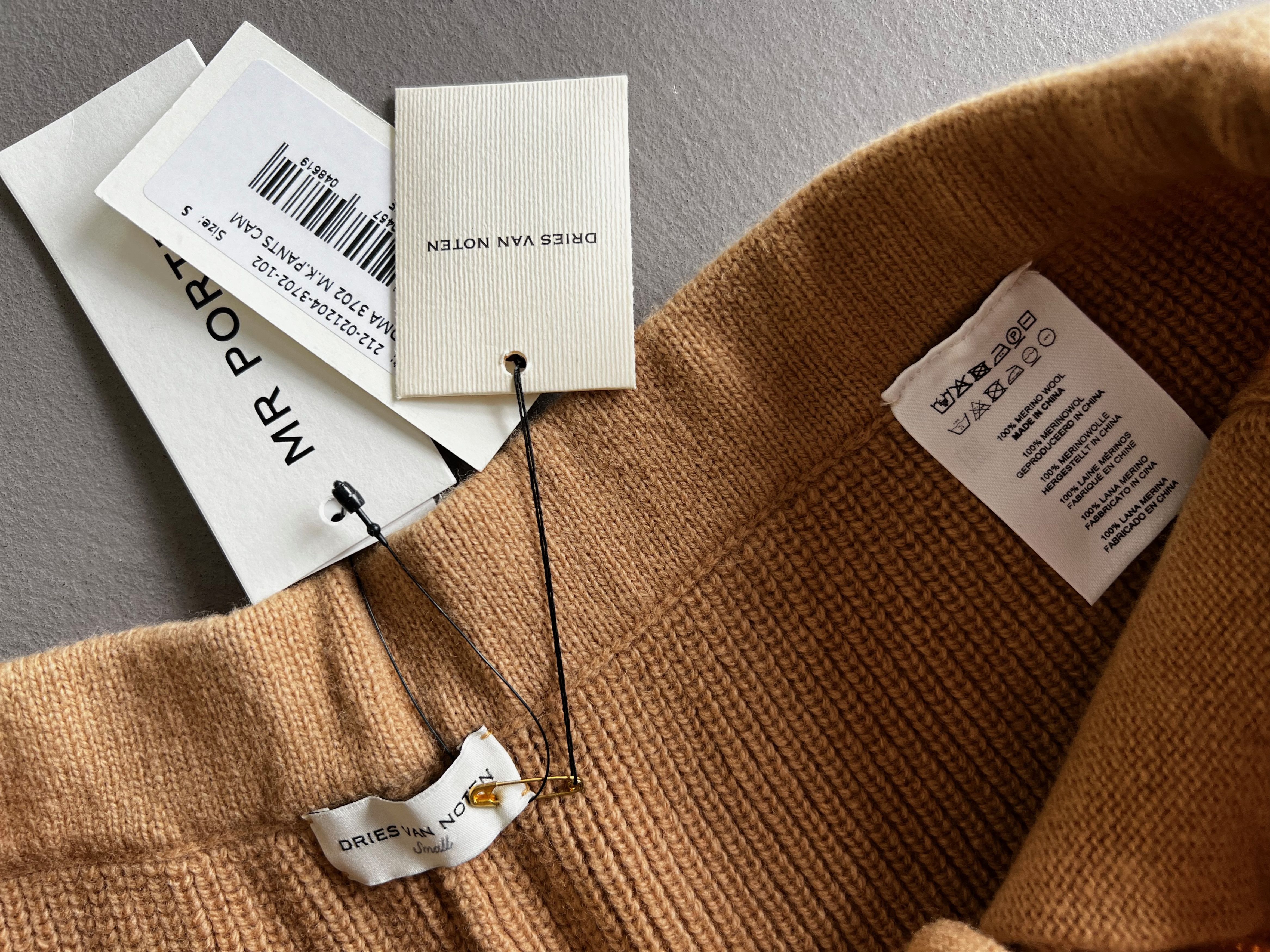 Dries Van Noten Dries Van Noten Wool Shorts, Beige, Size S Size US 30 / EU 46 - 2 Thumbnail