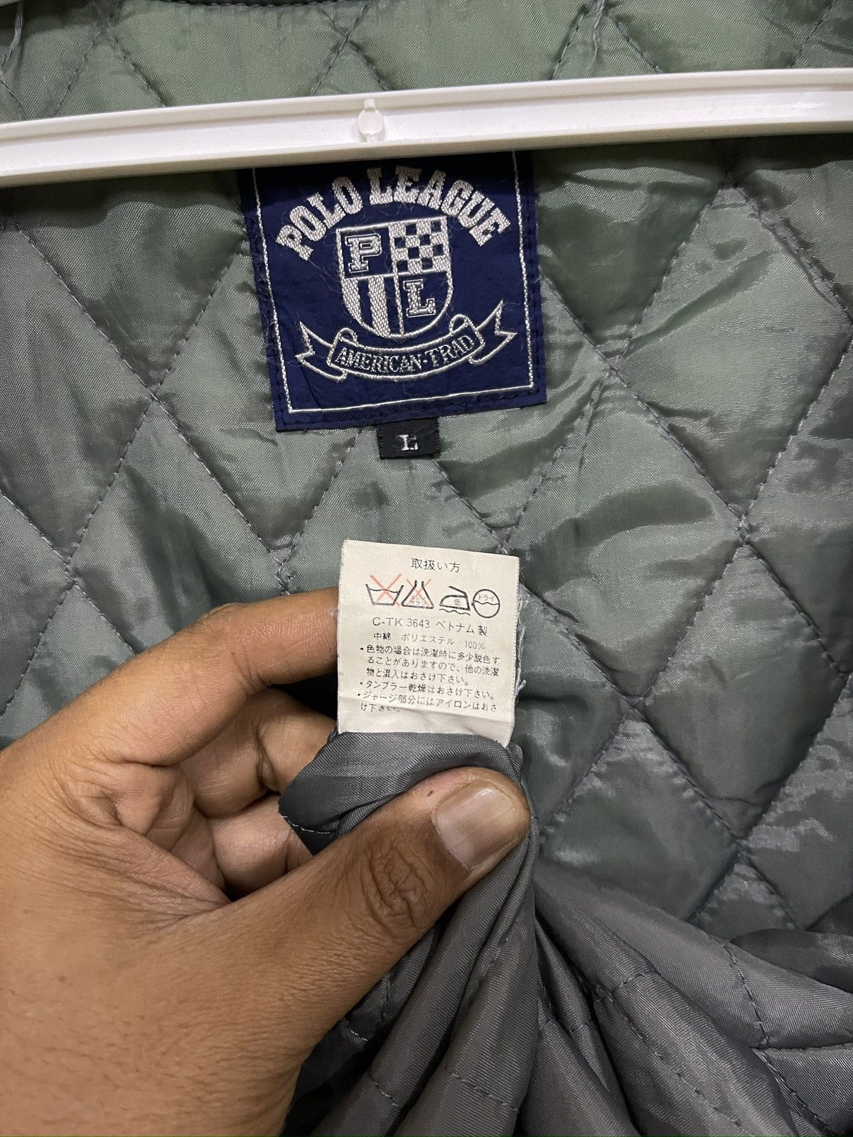 Polo Ralph Lauren Vintage 90s POLO LEAGUE Bomber Jacket Size US L / EU 52-54 / 3 - 11 Thumbnail