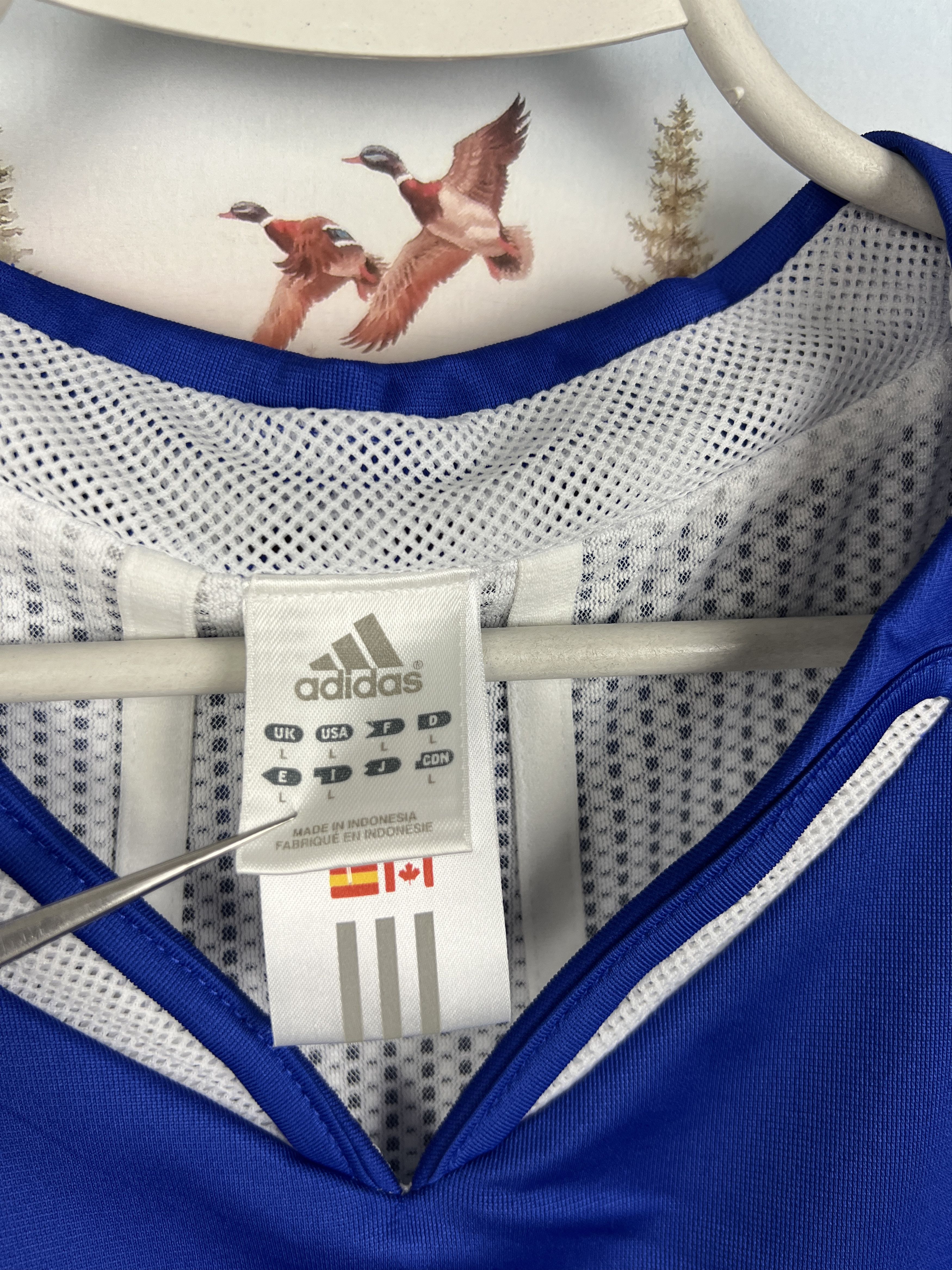 Adidas Vintage Adidas Japan Football Shirt Template Soccer Jersey Size US L / EU 52-54 / 3 - 6 Thumbnail