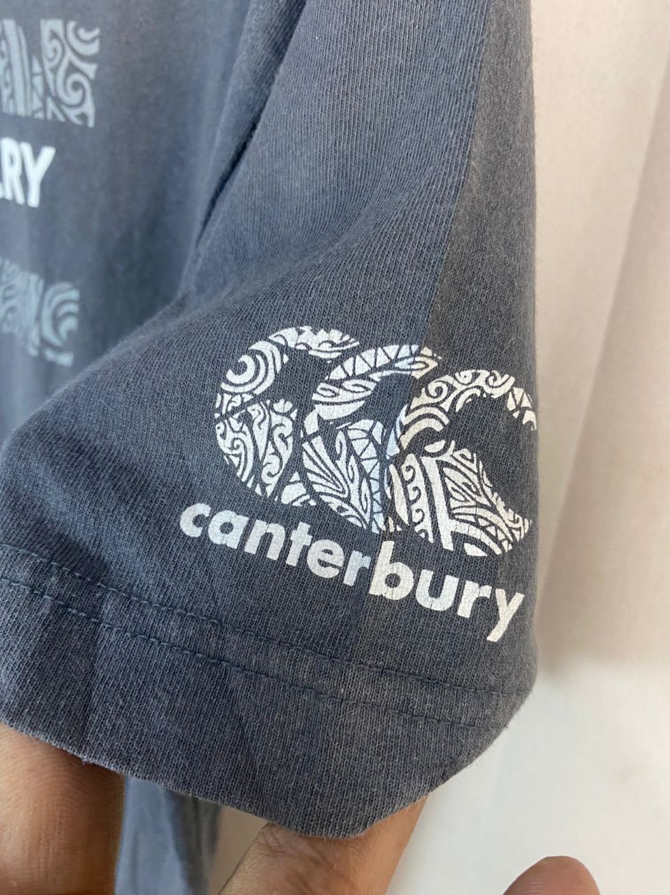 Canterbury of New Zealand Haka warcry printed tshirt by Canterbury Size US L / EU 52-54 / 3 - 3 Thumbnail