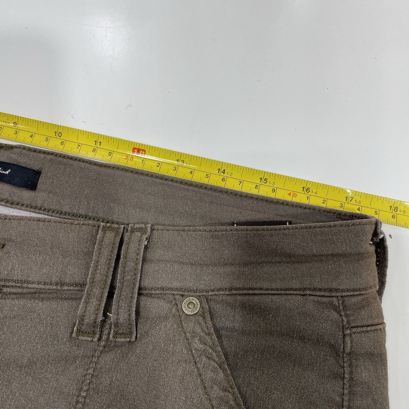 7 For All Mankind 7 For All Mankind Ankle Zip Skinny Jeans Size 32 (34”) USA Size 34" / US 12 / IT 48 - 5 Thumbnail