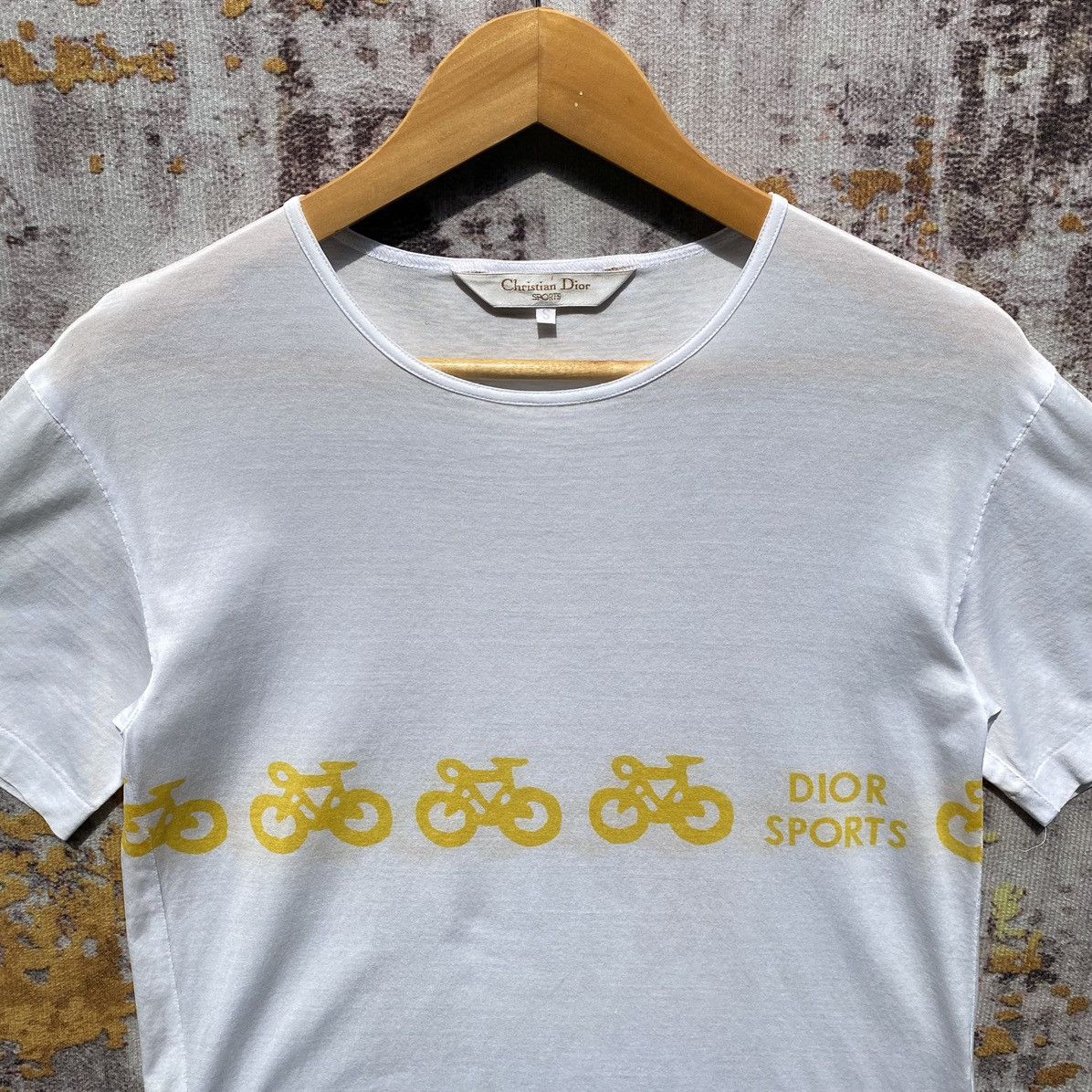 Christian Dior Monsieur Vintage 90s Christian Dior Sports Cycling Tee Christian Dior Size US S / EU 44-46 / 1 - 7 Thumbnail