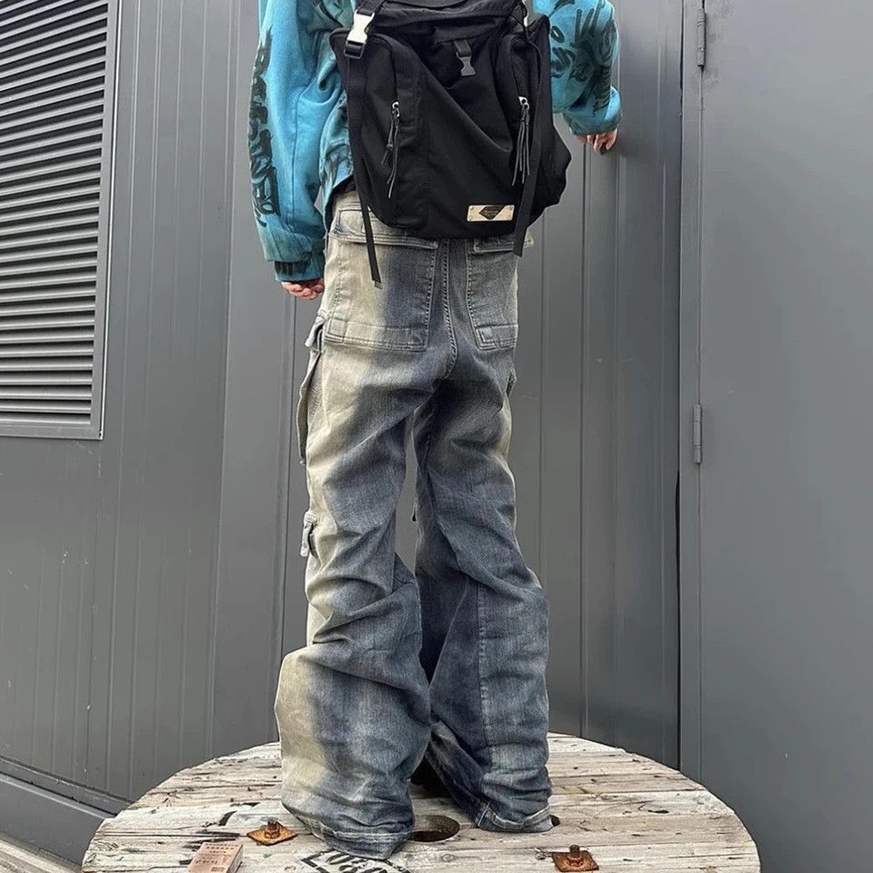 Jean Multi Pockets Drawstring Unisex Size US 28 / EU 44 - 3 Thumbnail
